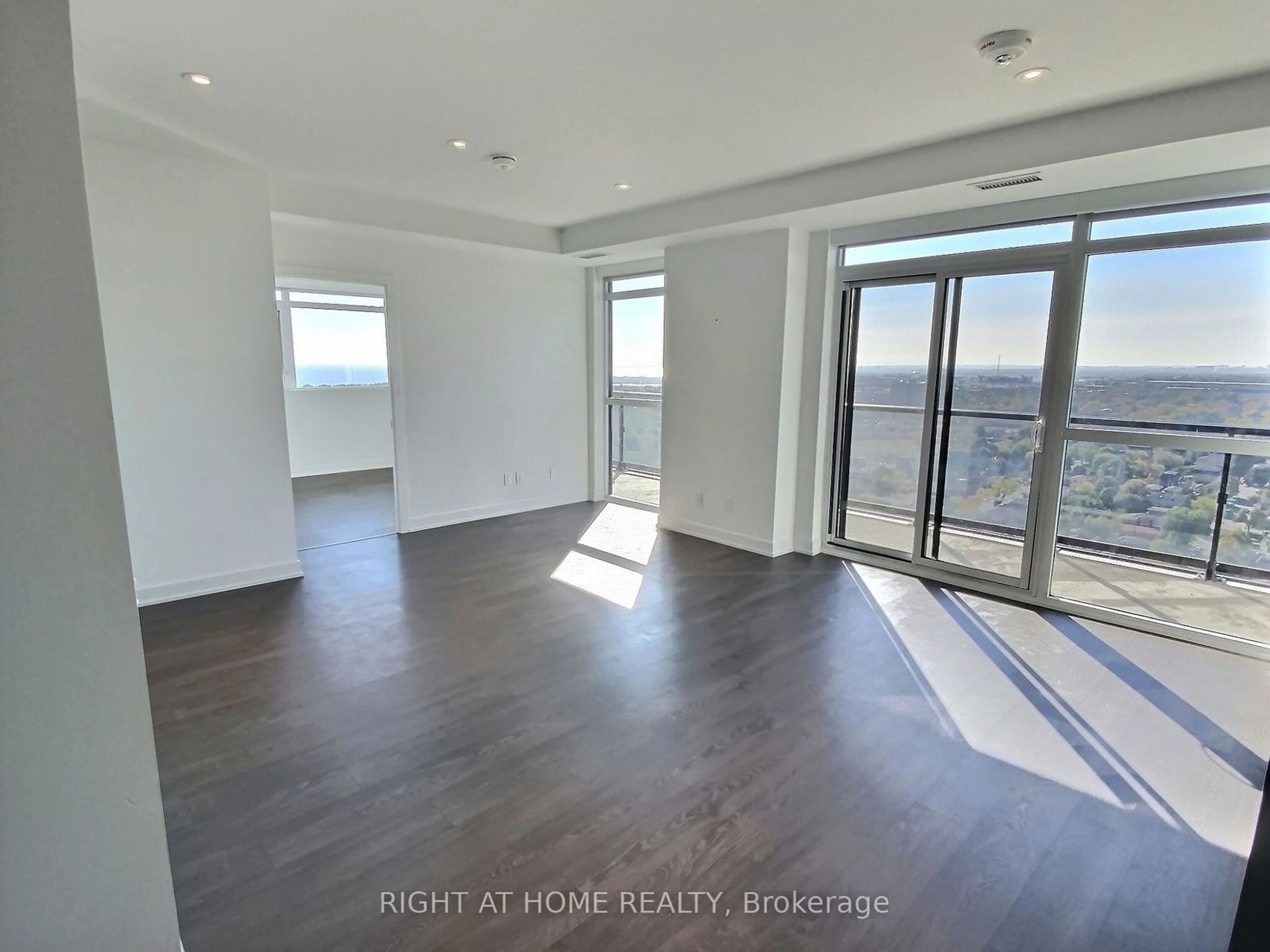 A pic of a room, wood floors for 251 Manitoba St #2707, Toronto Ontario M8Y 0C7