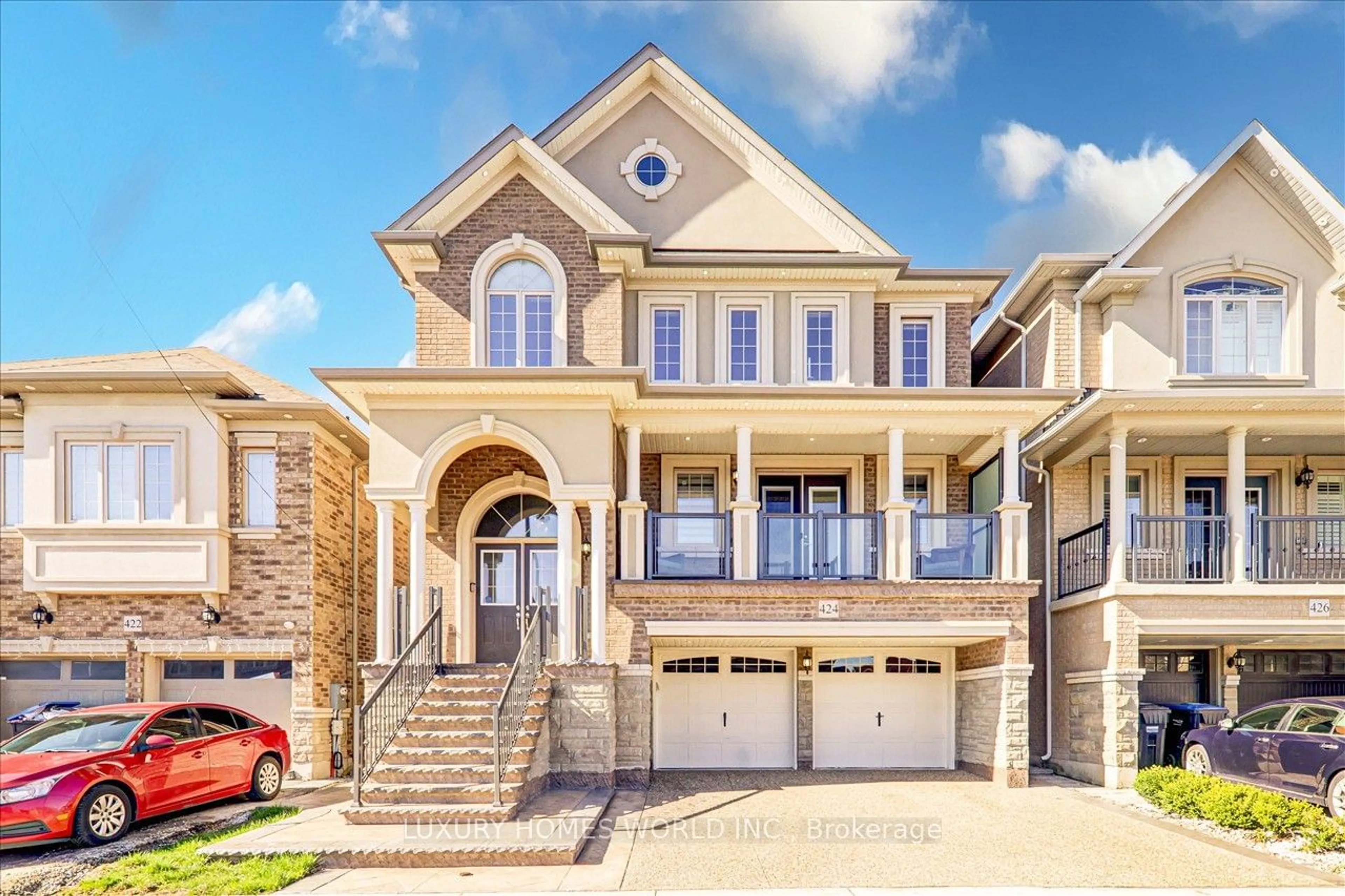 Home with brick exterior material for 424 Brisdale Dr, Brampton Ontario L7A 4P9