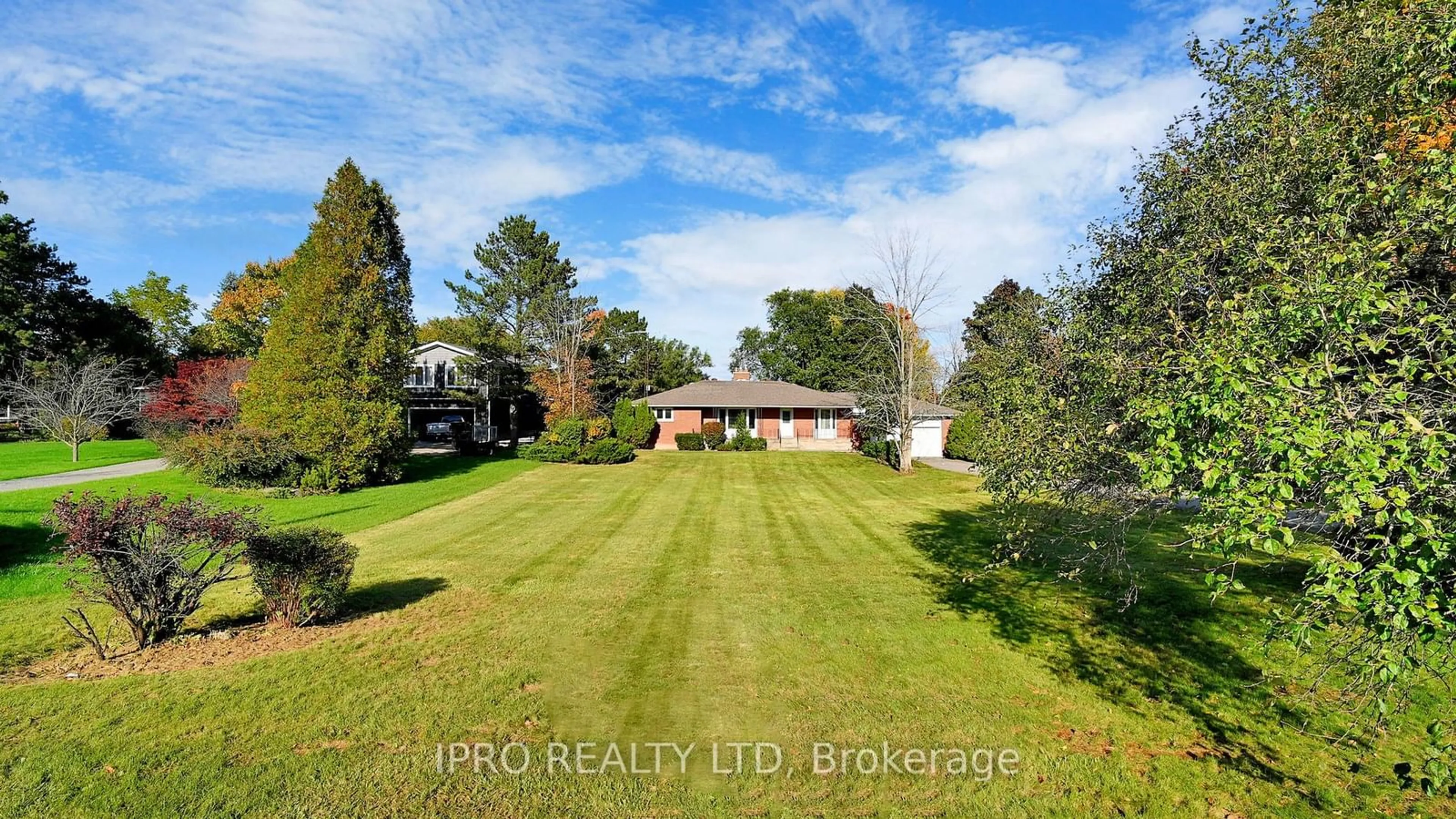 Frontside or backside of a home, the fenced backyard for 14811 Creditview Rd, Caledon Ontario L7C 3G6