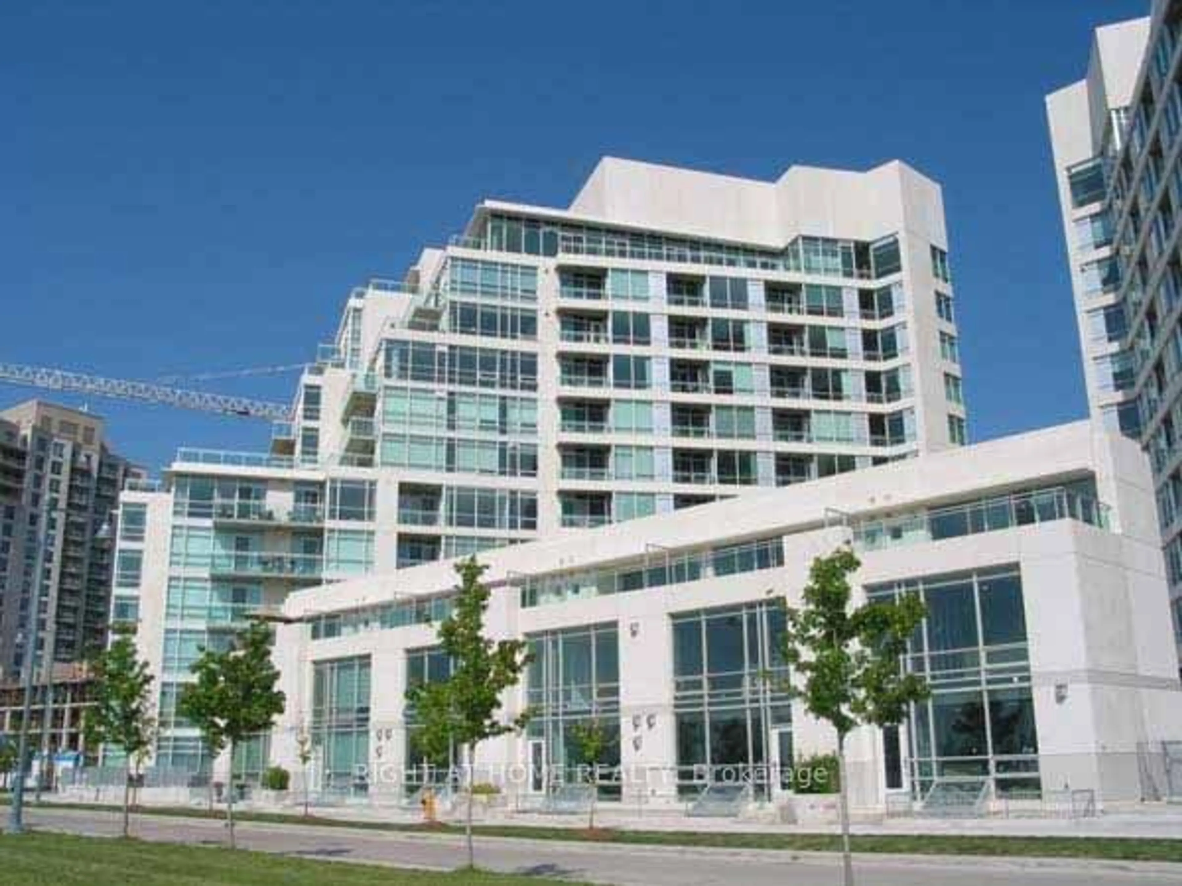 A pic from exterior of the house or condo, the front or back of building for 5 Marine Parade Dr #605, Toronto Ontario M8V 4B4