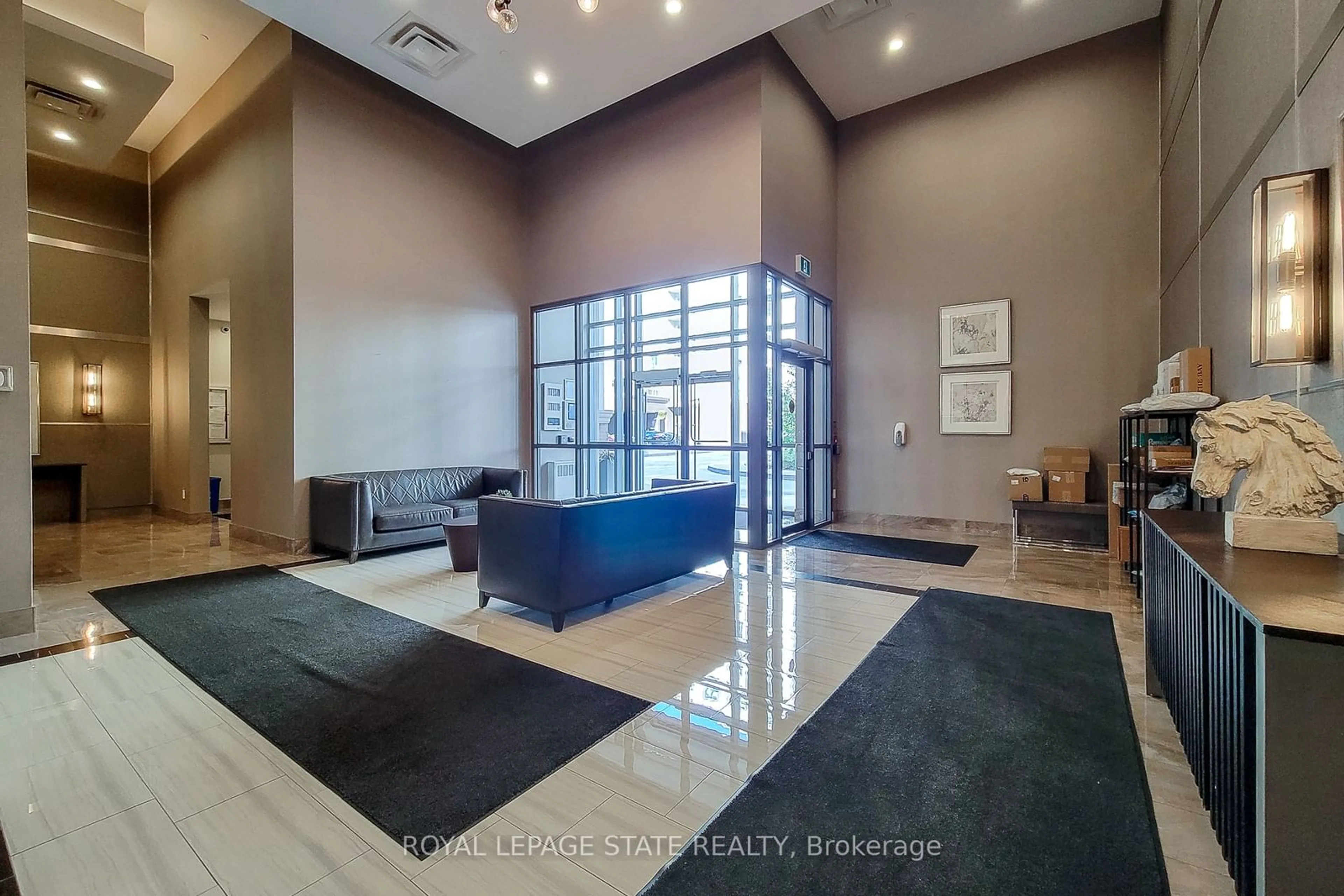 Indoor lobby, not visible floor for 2490 Old Bronte Rd #714, Oakville Ontario L6M 4J2