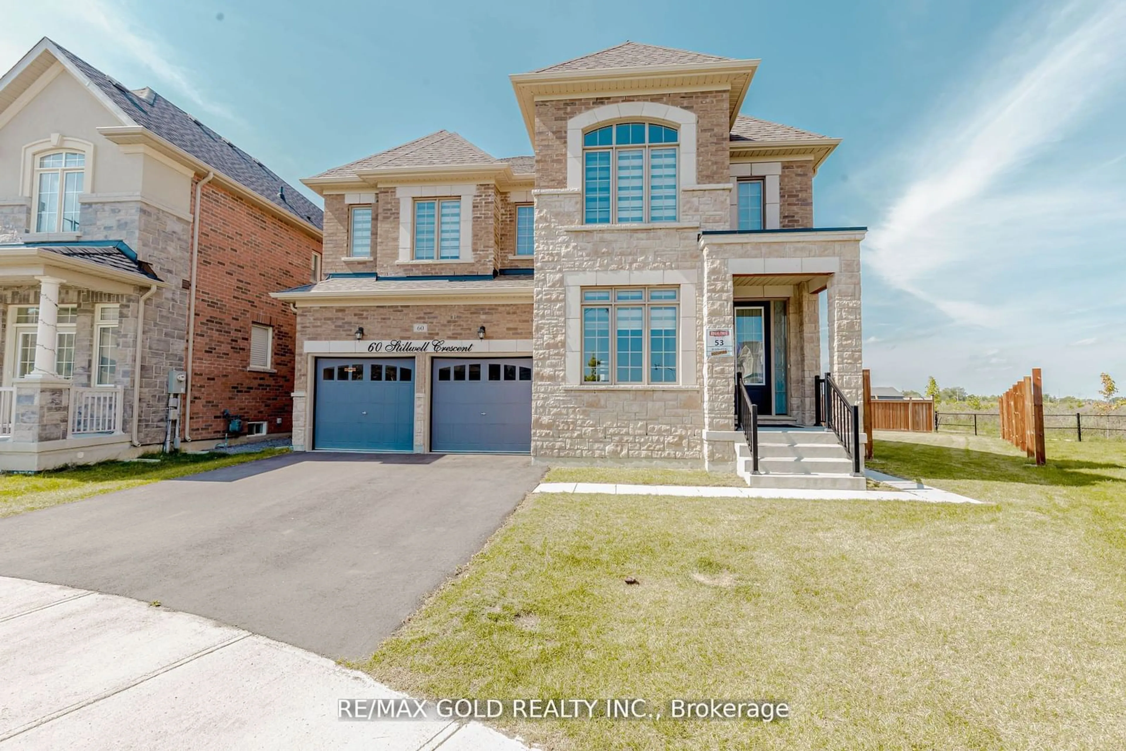 Home with brick exterior material for 60 Stillwell Cres, Brampton Ontario L6R 4C2