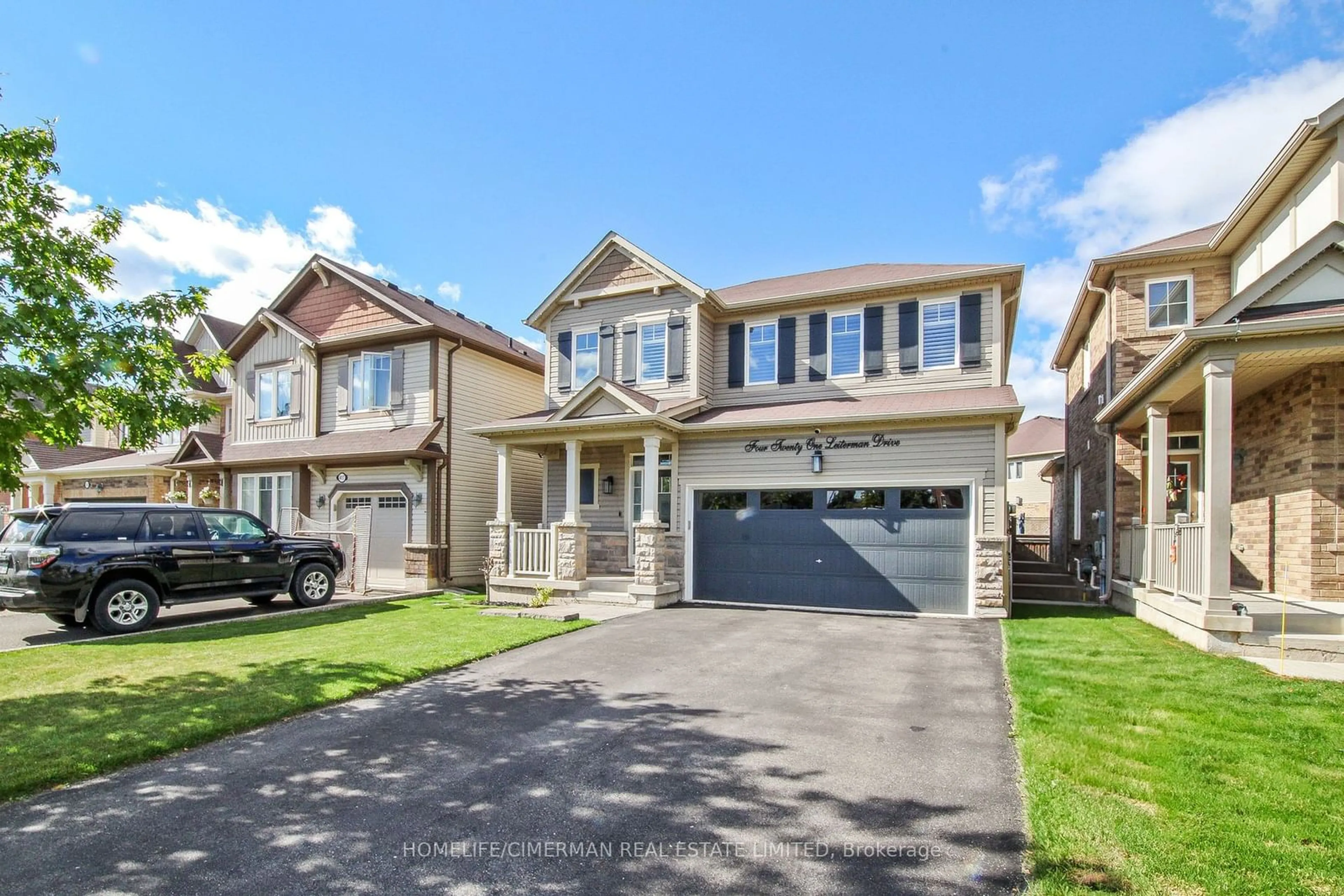 Frontside or backside of a home, cottage for 421 Leiterman Dr, Milton Ontario L9T 8G7