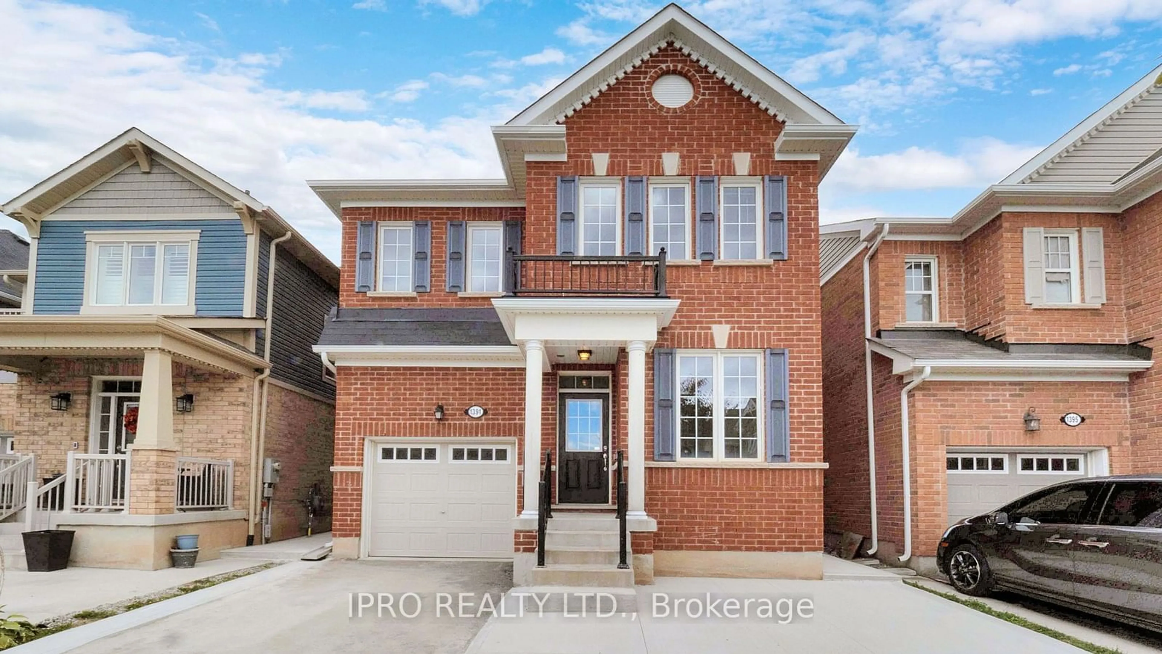 Home with brick exterior material for 1391 Chretien St, Milton Ontario L9E 1G7