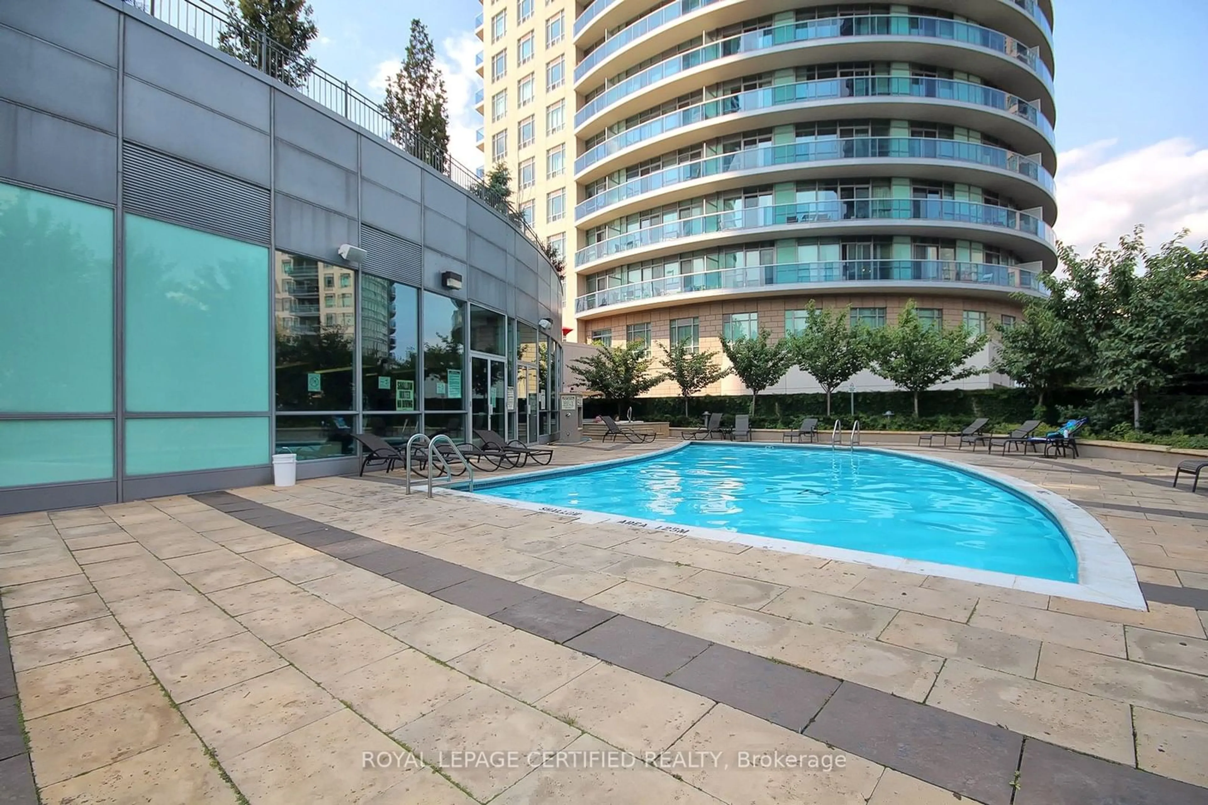 Indoor or outdoor pool for 60 Absolute Ave #2901, Mississauga Ontario L4Z 0A9