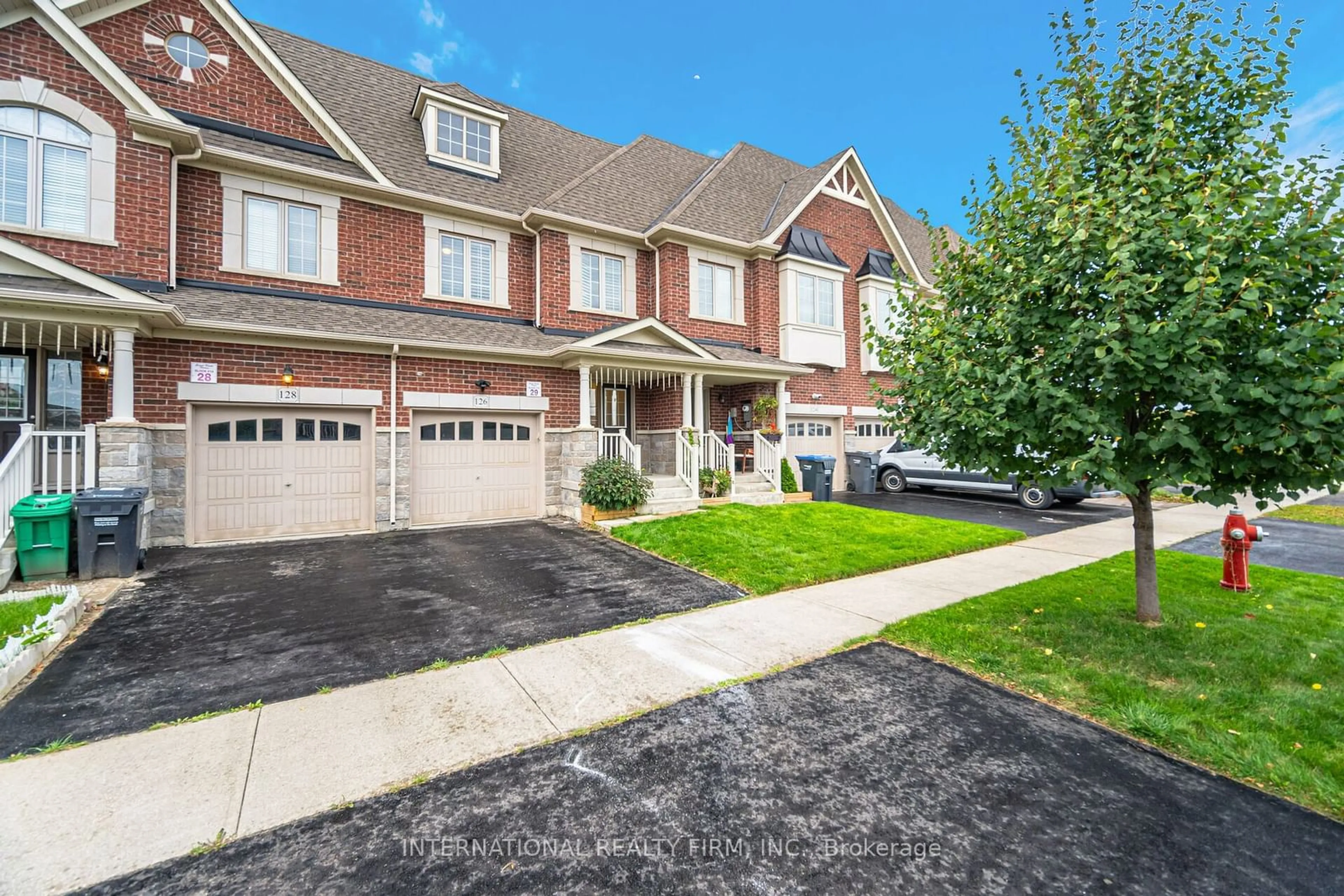 A pic from exterior of the house or condo, the street view for 126 Agava Cres, Brampton Ontario L7A 4R9