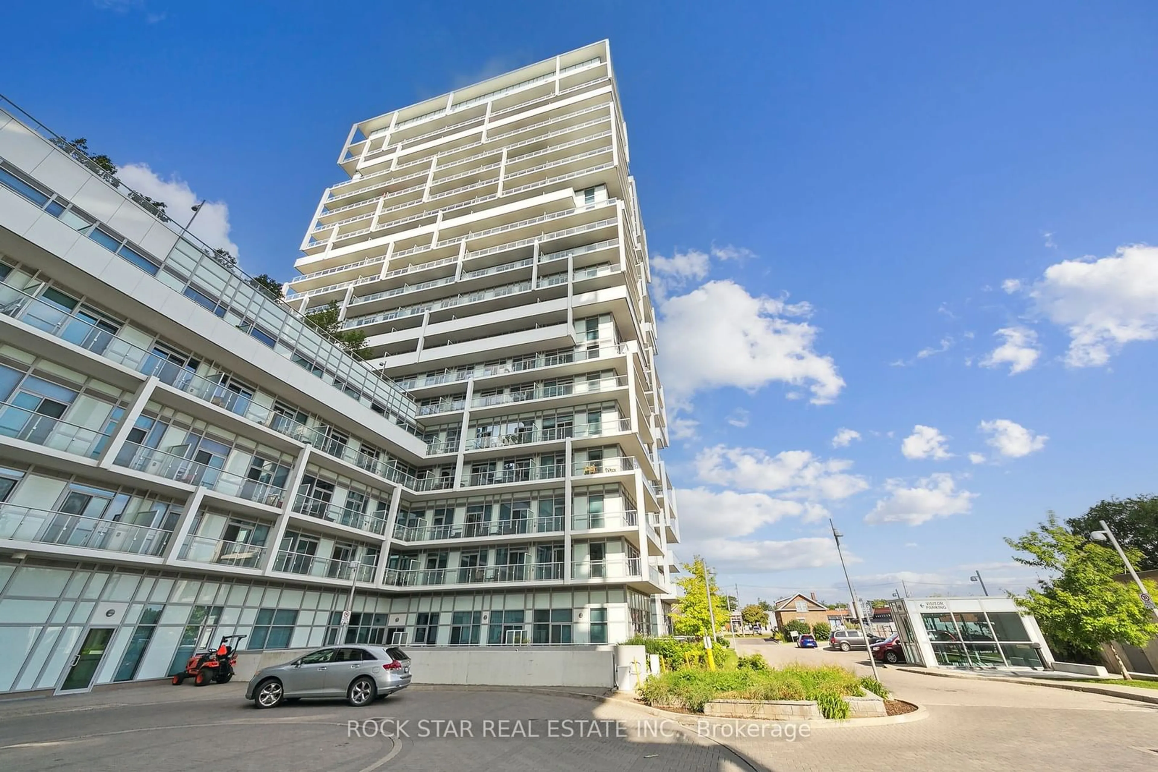 A pic from exterior of the house or condo, the street view for 65 Speers Rd #705, Oakville Ontario L6K 0J1