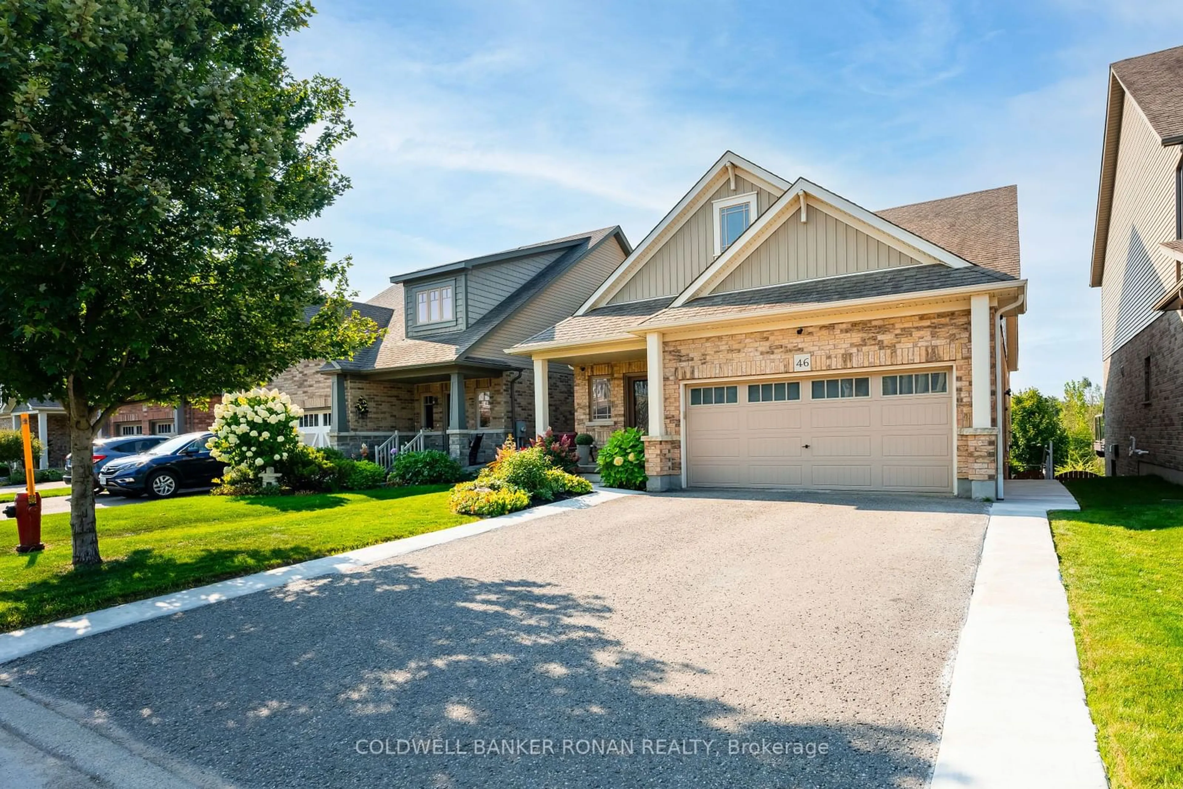 Frontside or backside of a home, cottage for 46 Preston Dr, Orangeville Ontario L9W 0C6