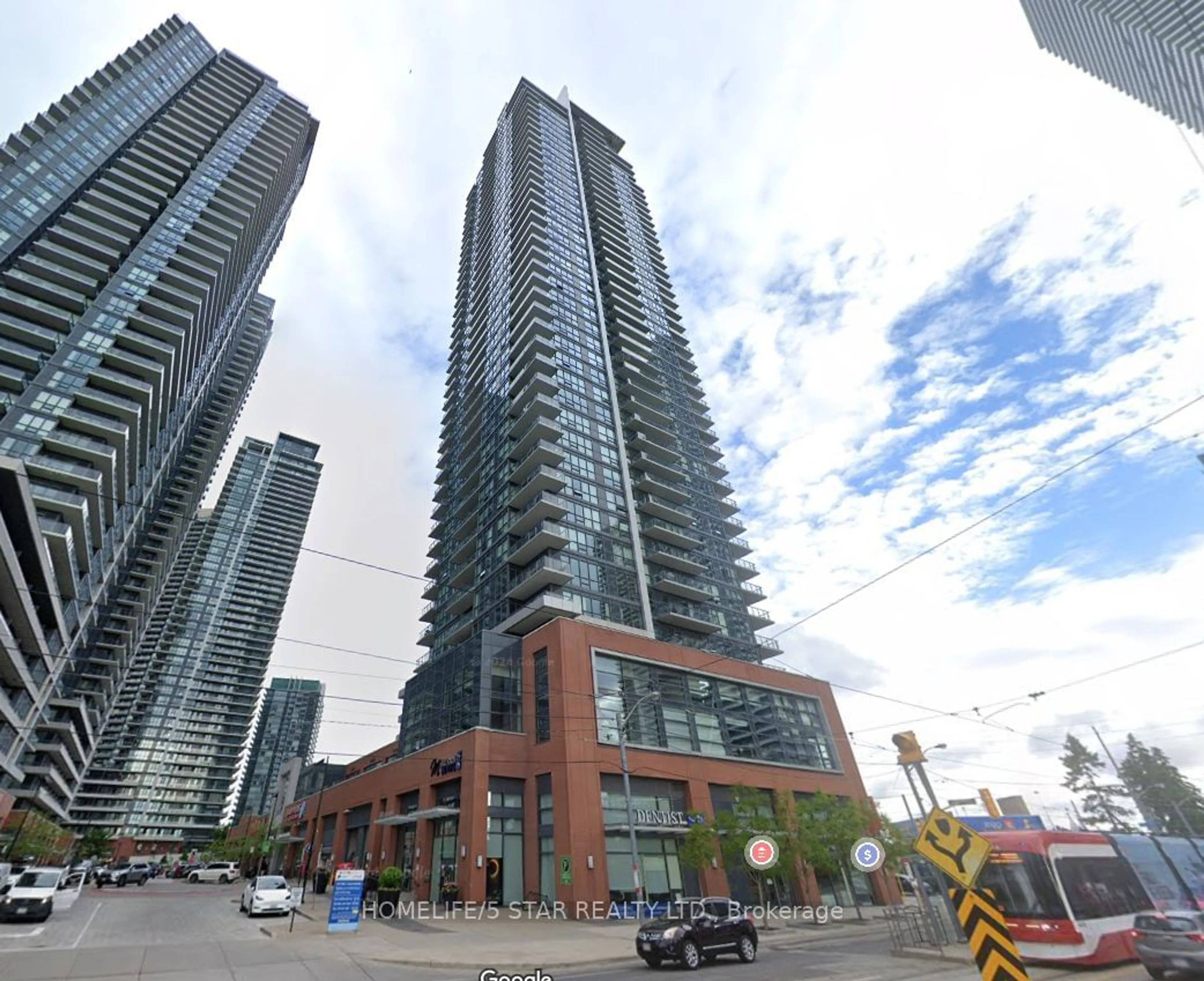 A pic from exterior of the house or condo, the street view for 2200 Lake Shore Blvd #906, Toronto Ontario M8V 1A4