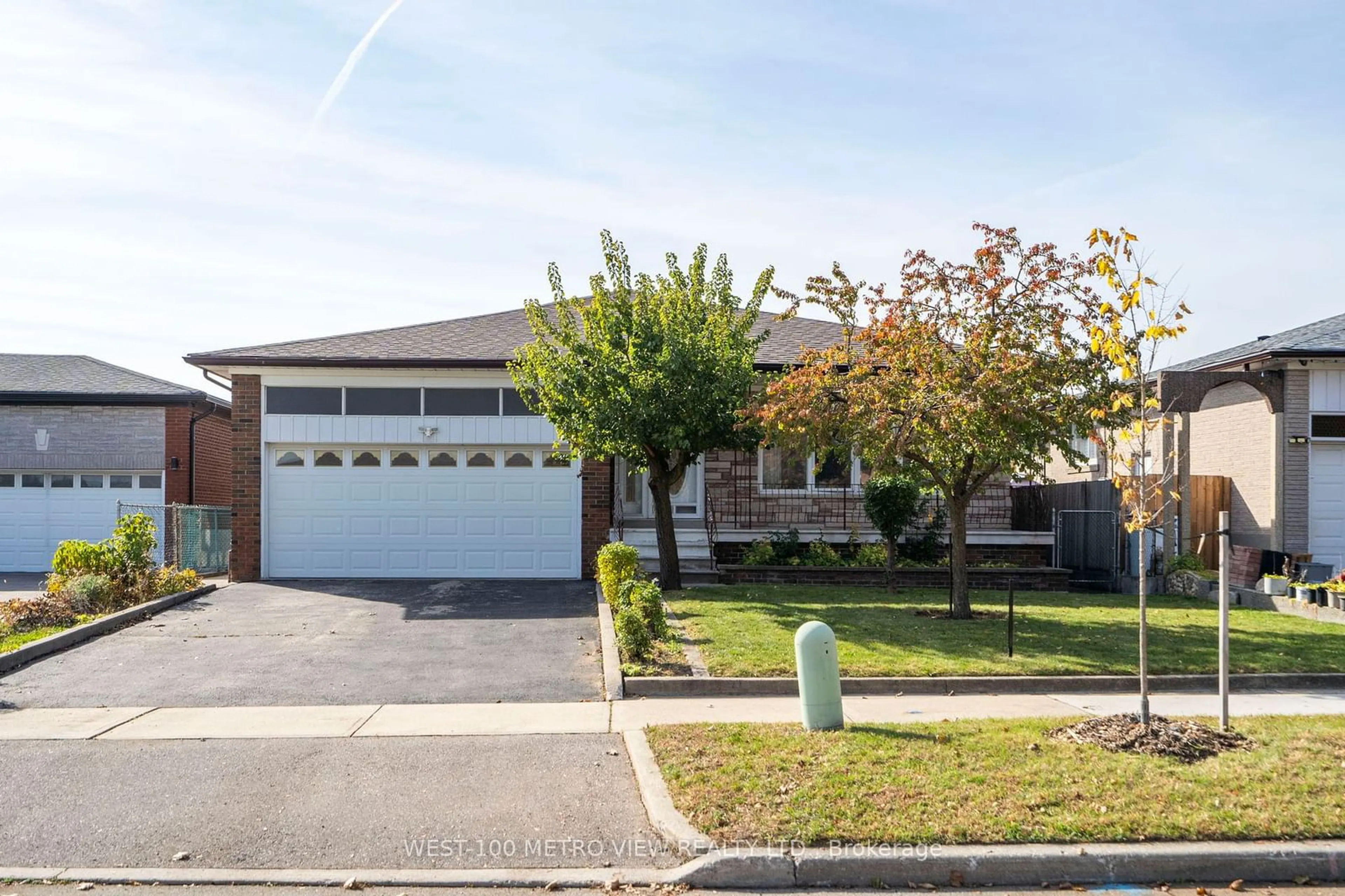 Frontside or backside of a home, the street view for 14 Cloud Dr, Toronto Ontario M9L 2P6