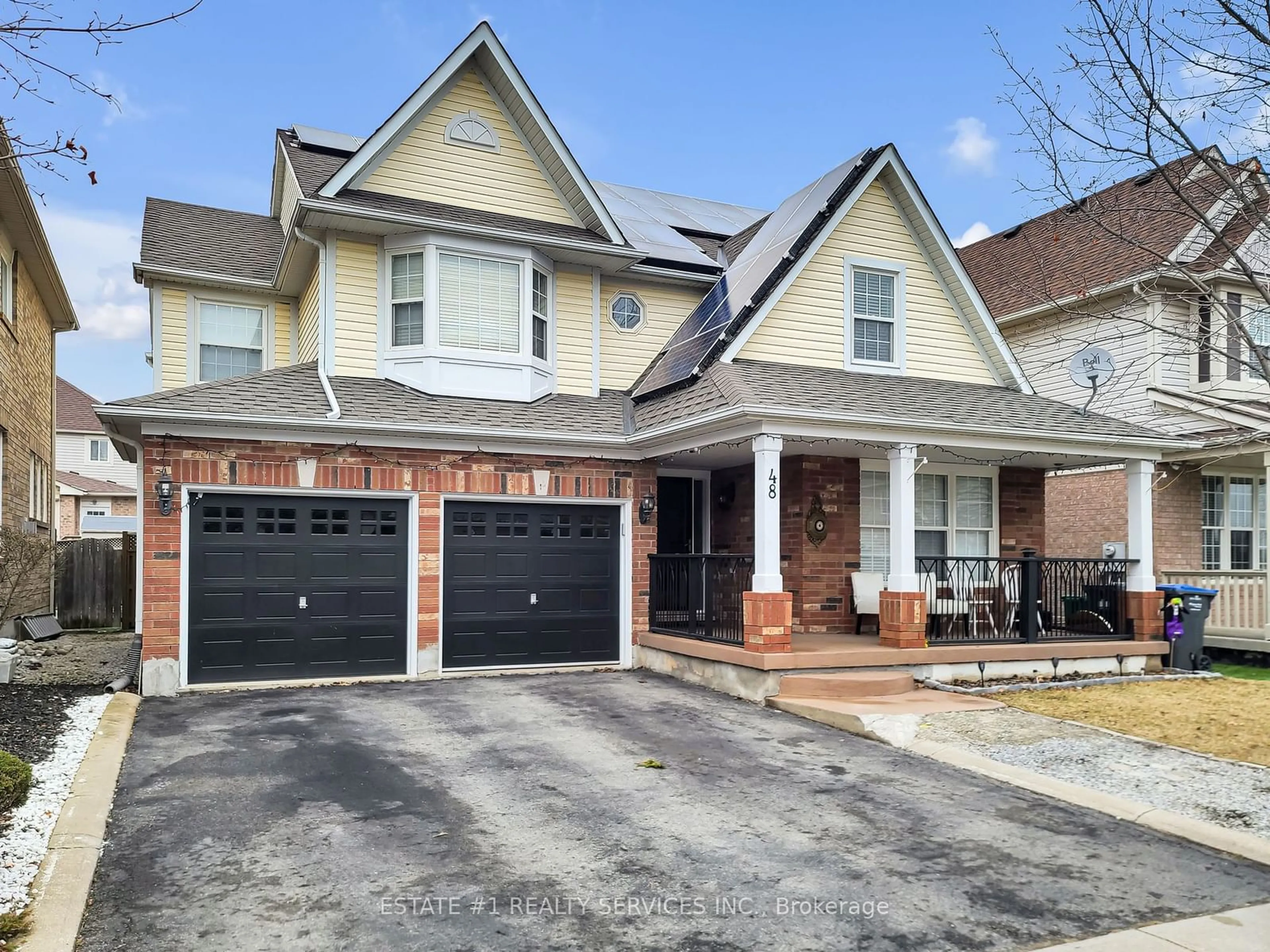 Home with brick exterior material for 48 Sandy Beach Rd, Brampton Ontario L7A 2S9