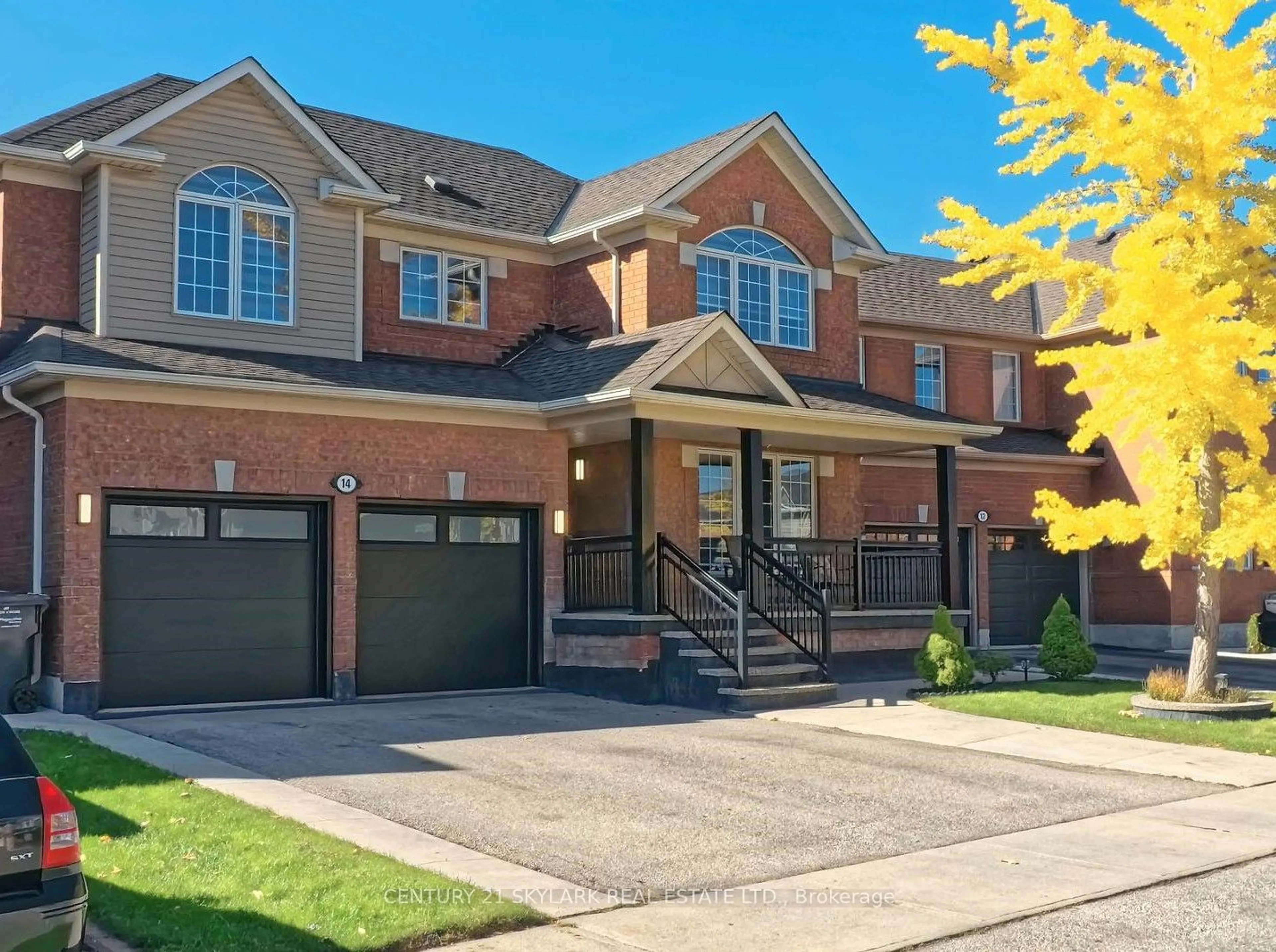 Home with brick exterior material for 14 Cogswell Cres, Brampton Ontario L6A 1P4