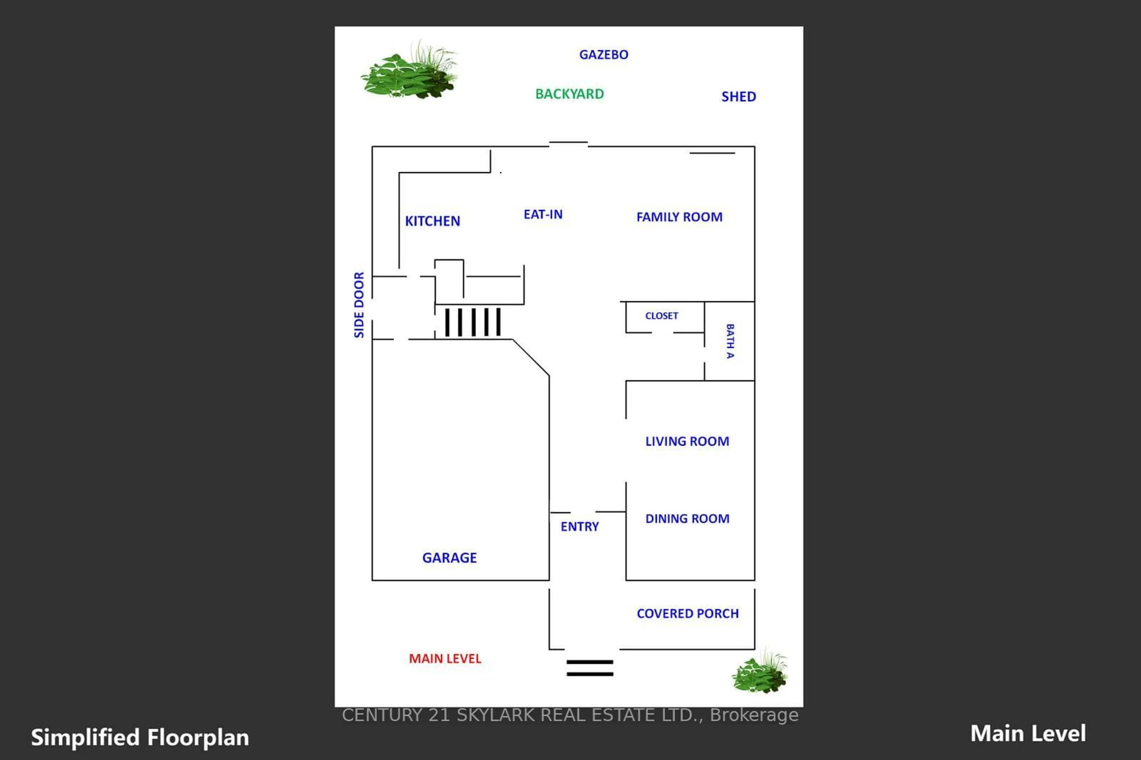 Floor plan for 14 Cogswell Cres, Brampton Ontario L6A 1P4