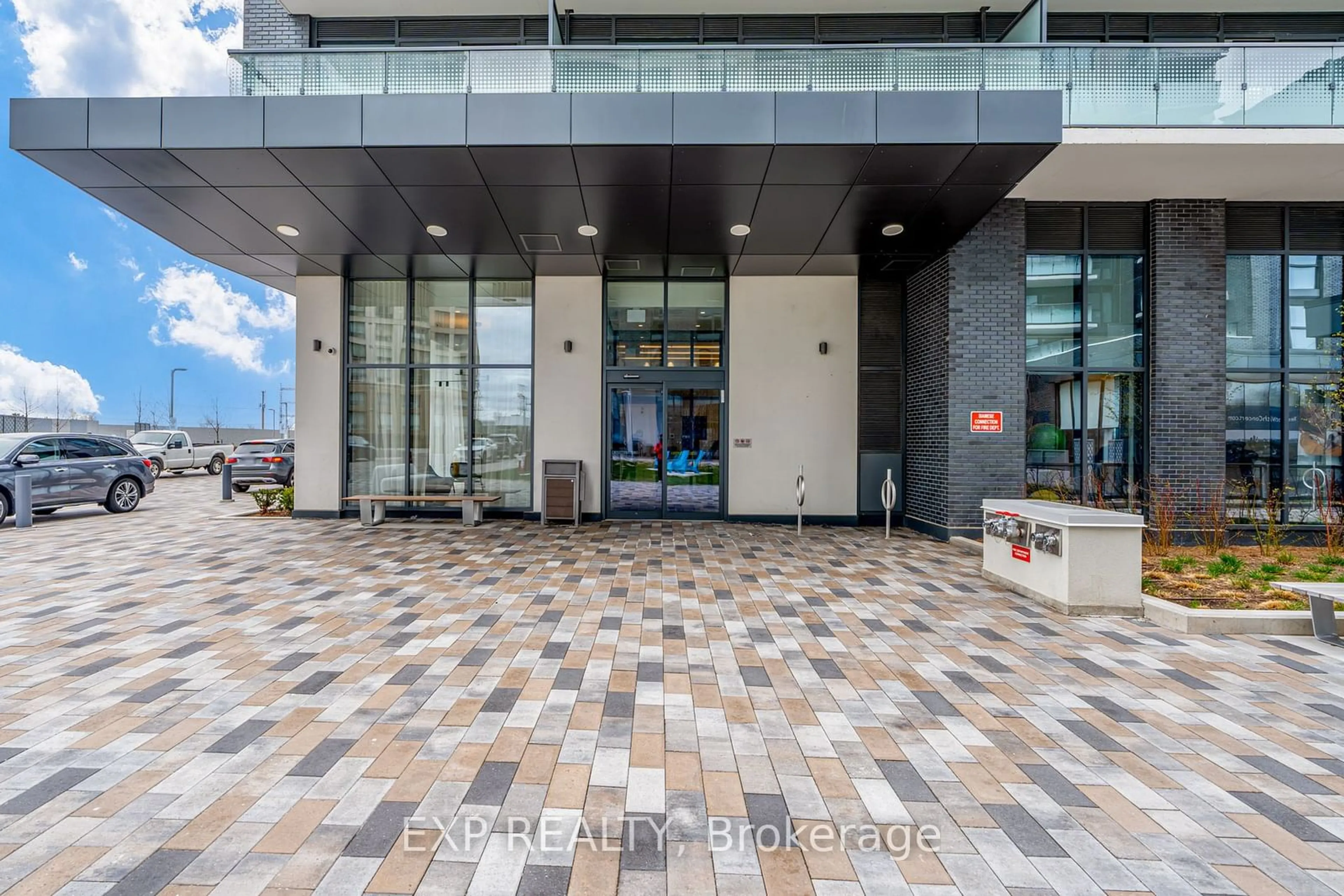 Indoor foyer, ceramic floors for 30 Samuel Wood Way #1404, Toronto Ontario M9B 0C9