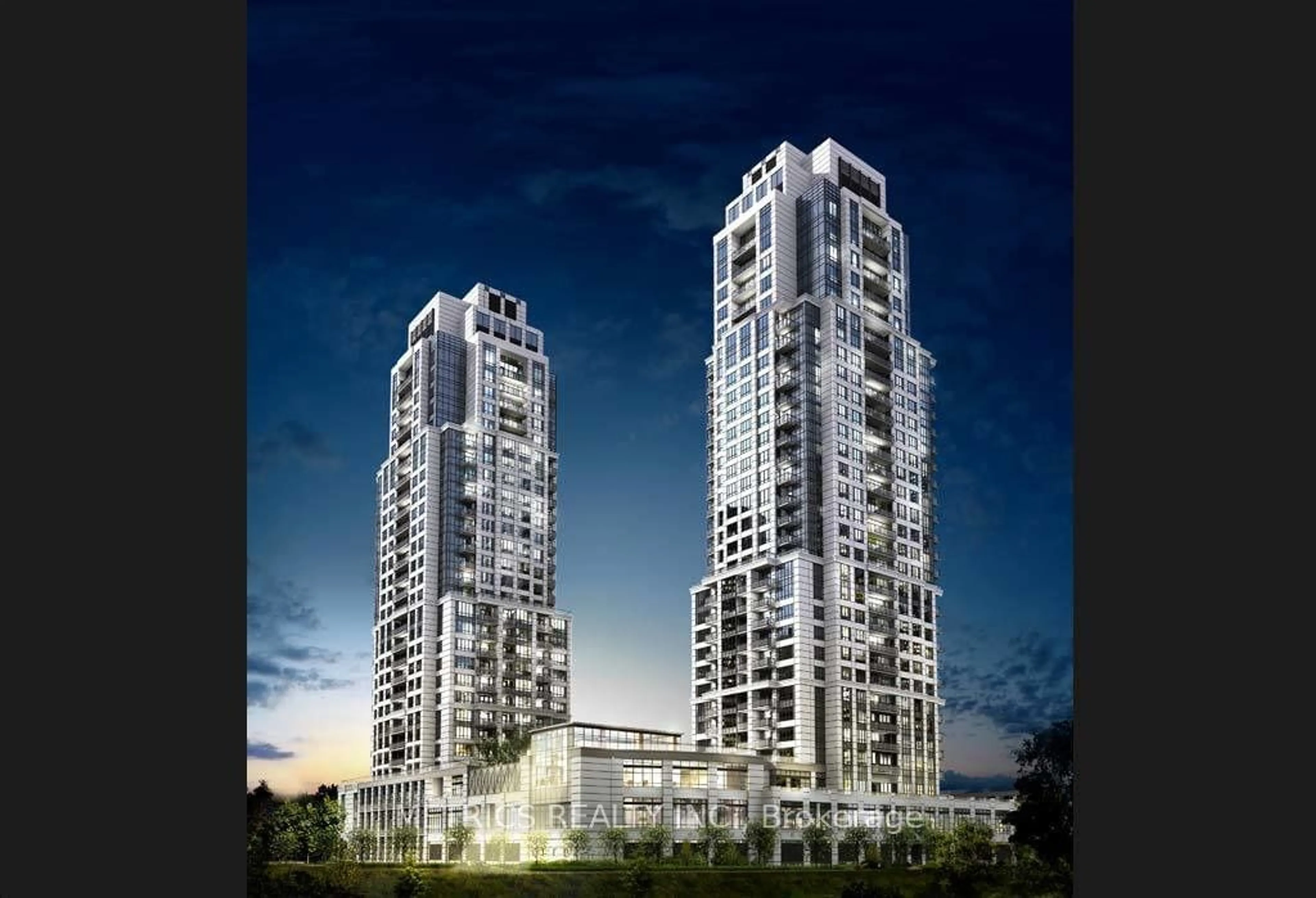 A pic from exterior of the house or condo, the front or back of building for 2 Eva Rd #PH29, Toronto Ontario M9C 0A9