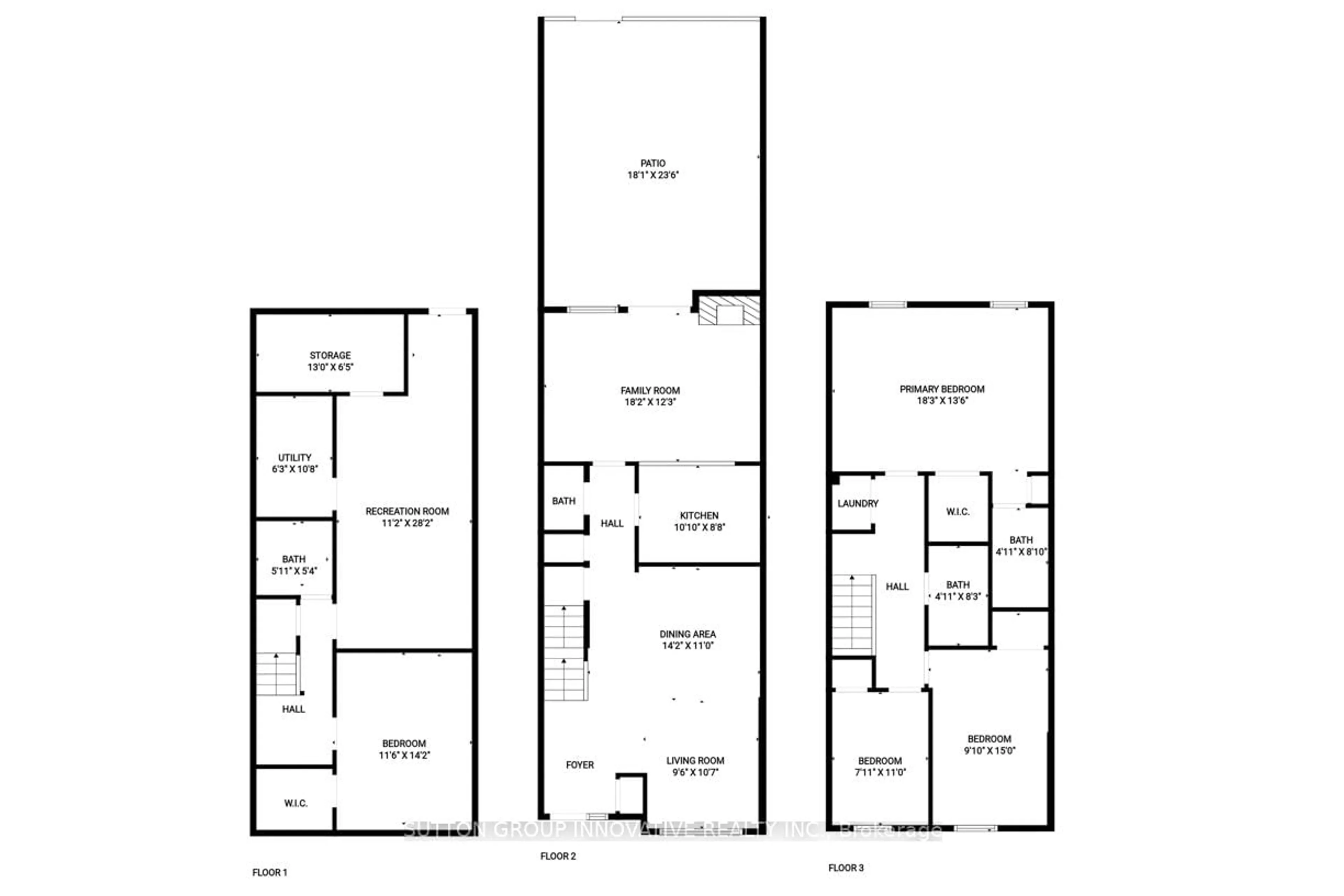 Floor plan for 2052 Brant St #2, Burlington Ontario L7P 3A6