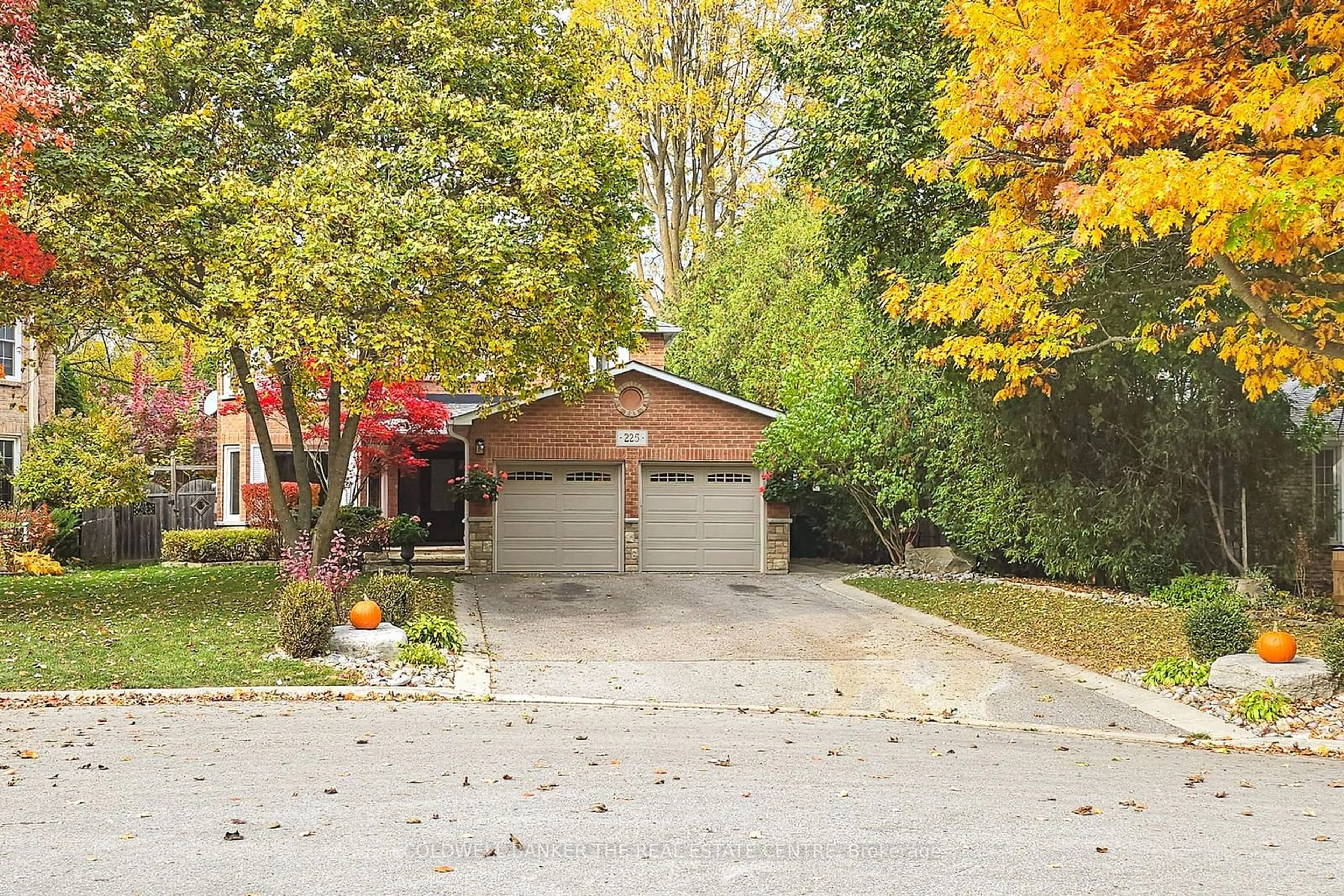 A pic from exterior of the house or condo, the street view for 225 Hickman St, Caledon Ontario L7E 2P6