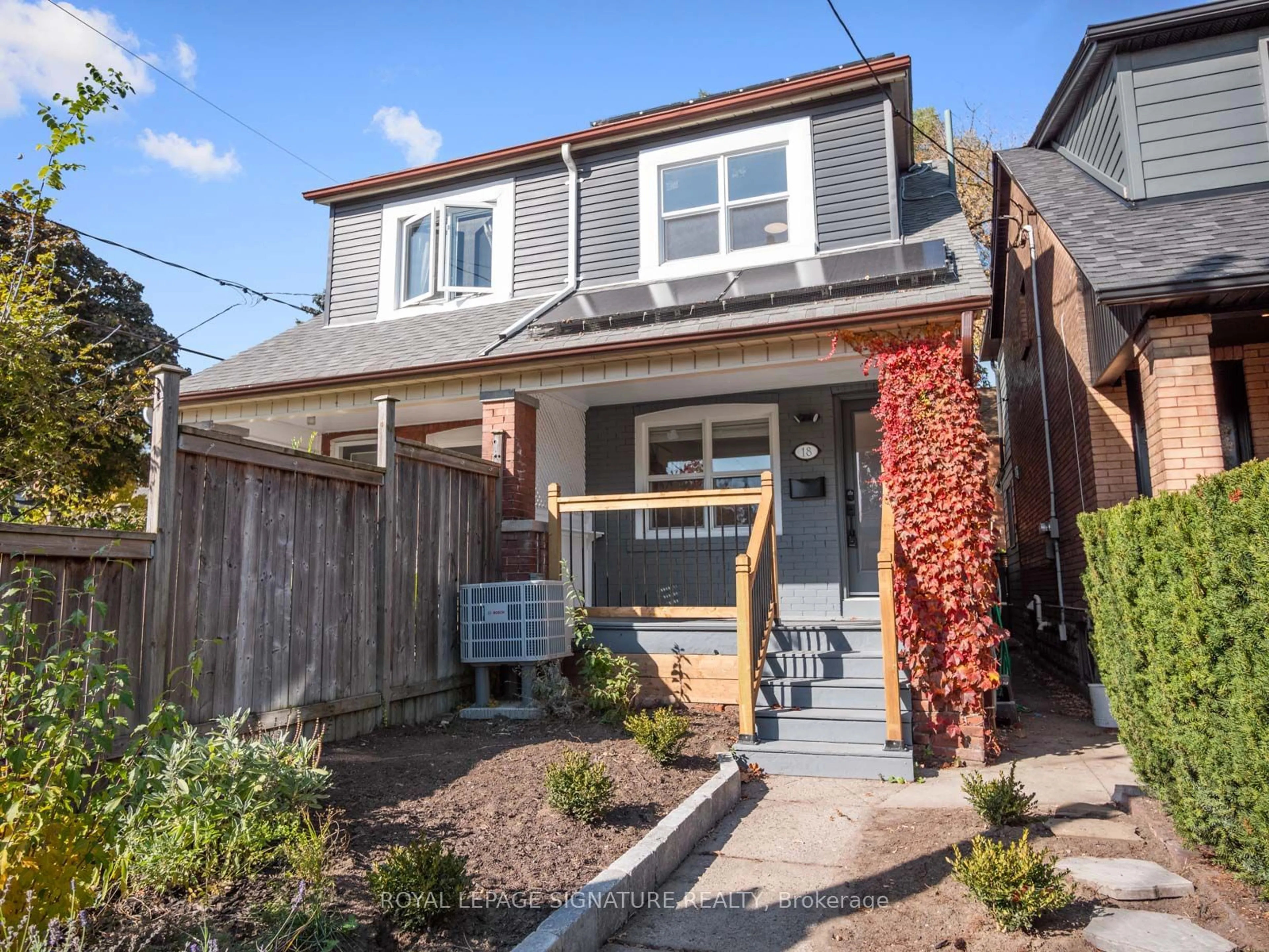 Frontside or backside of a home, cottage for 18 Page Ave, Toronto Ontario M6S 2P5