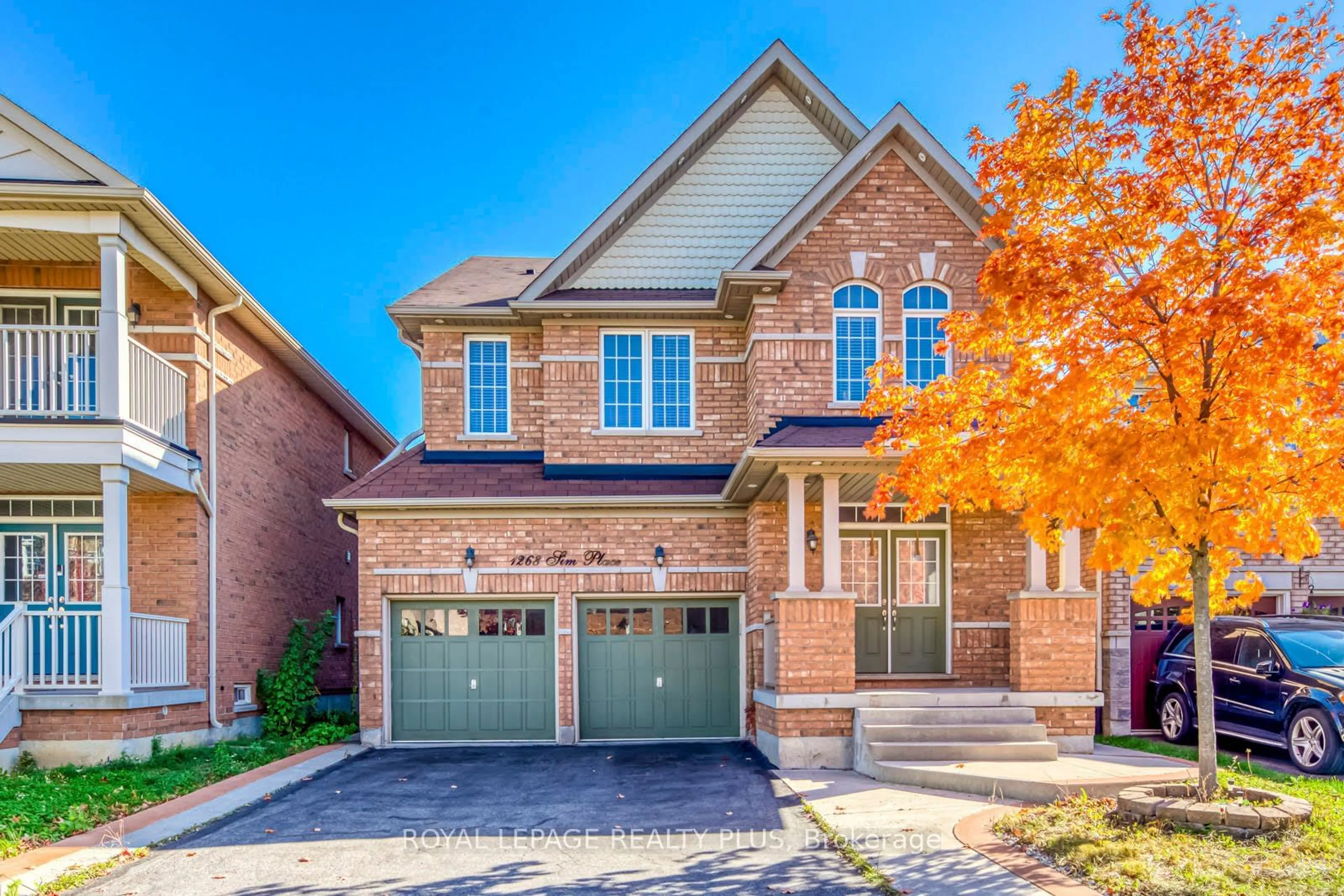 Home with brick exterior material for 1268 Sim Pl, Milton Ontario L9T 7C7