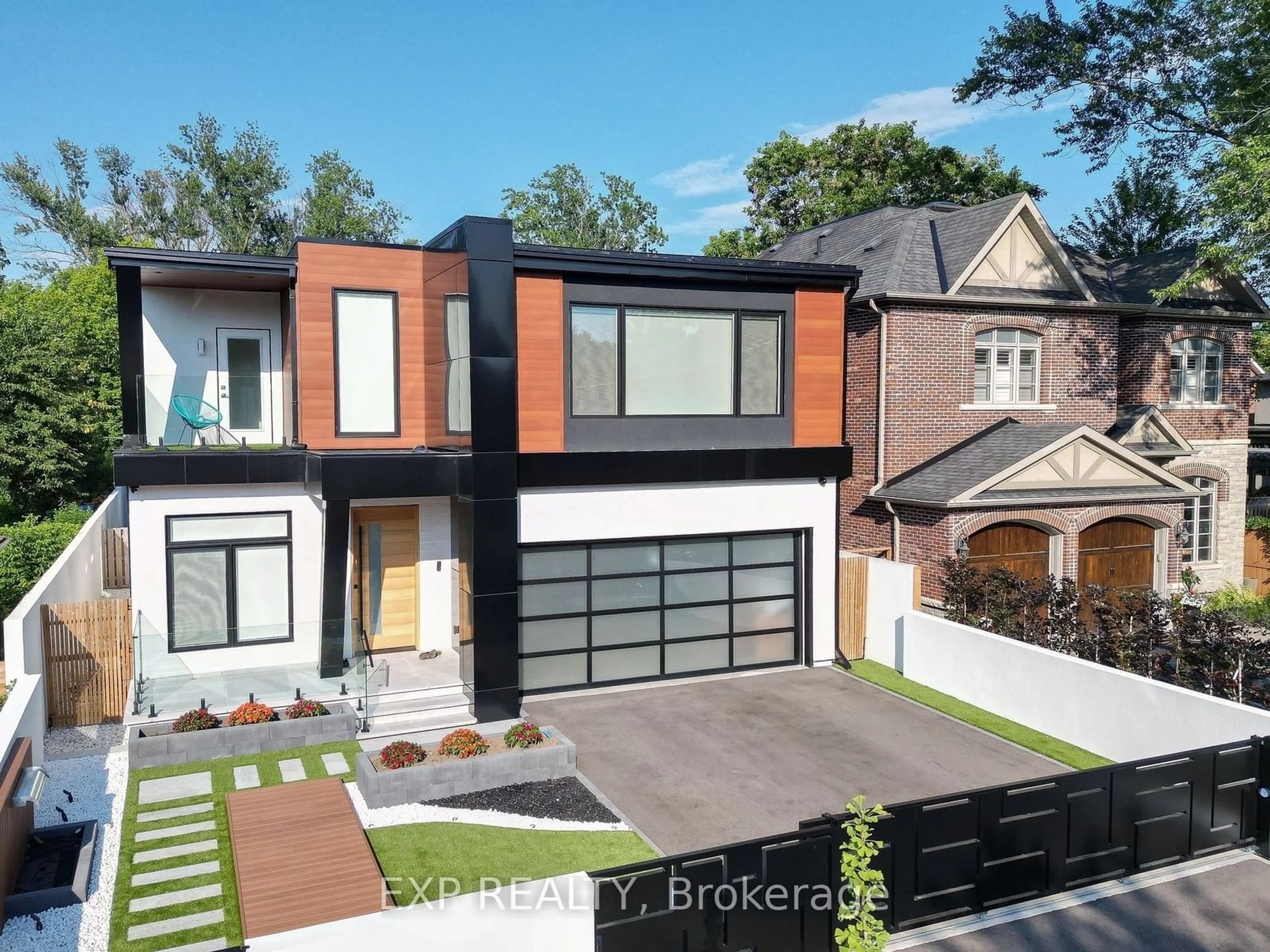 Home with brick exterior material for 27 Prennan Ave, Toronto Ontario M9B 4B7