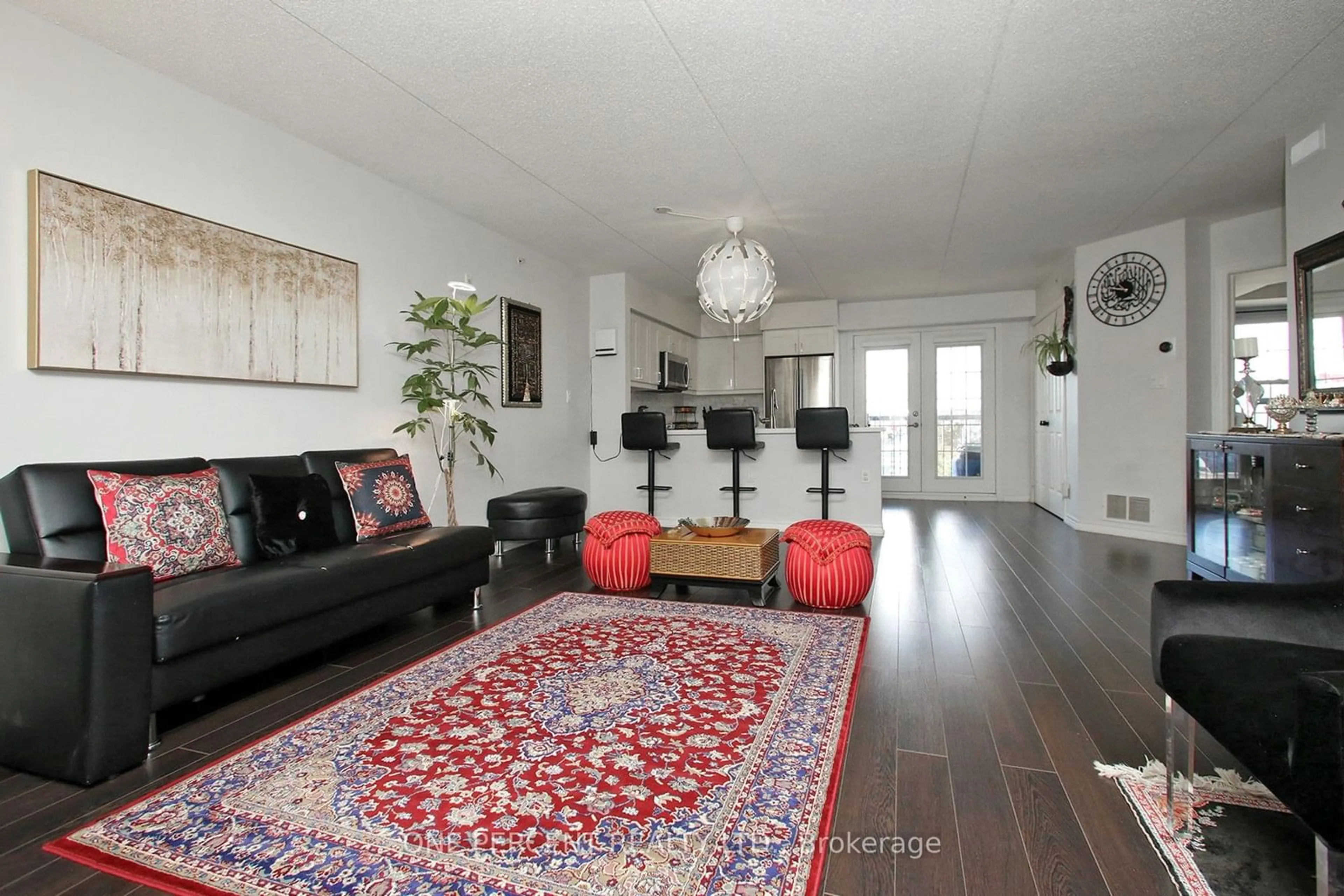 Living room, wood floors for 1471 Maple Ave #311, Milton Ontario L9T 0B4