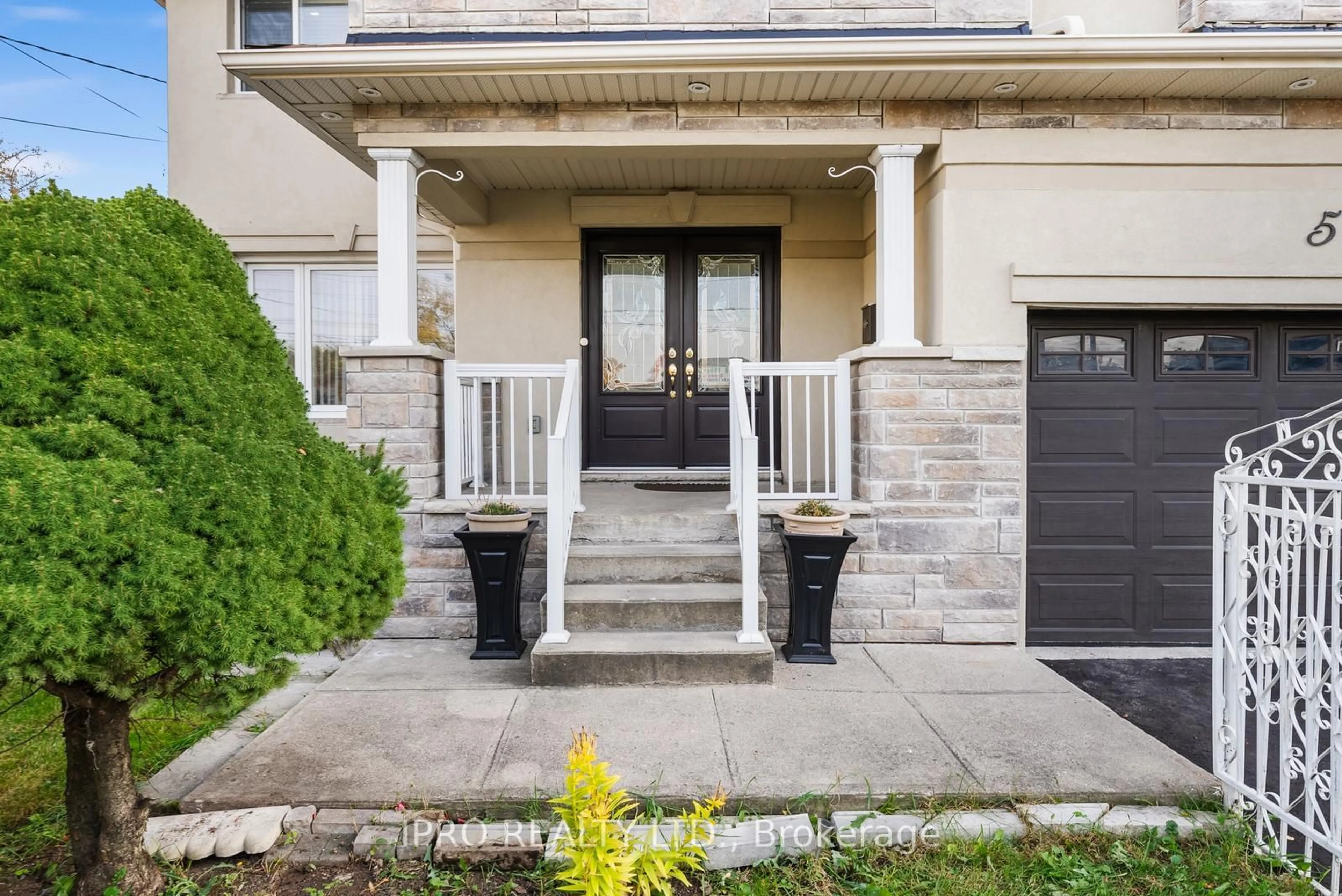 Indoor entryway, cement floor for 5 Elmhurst Dr, Toronto Ontario M9W 2J4