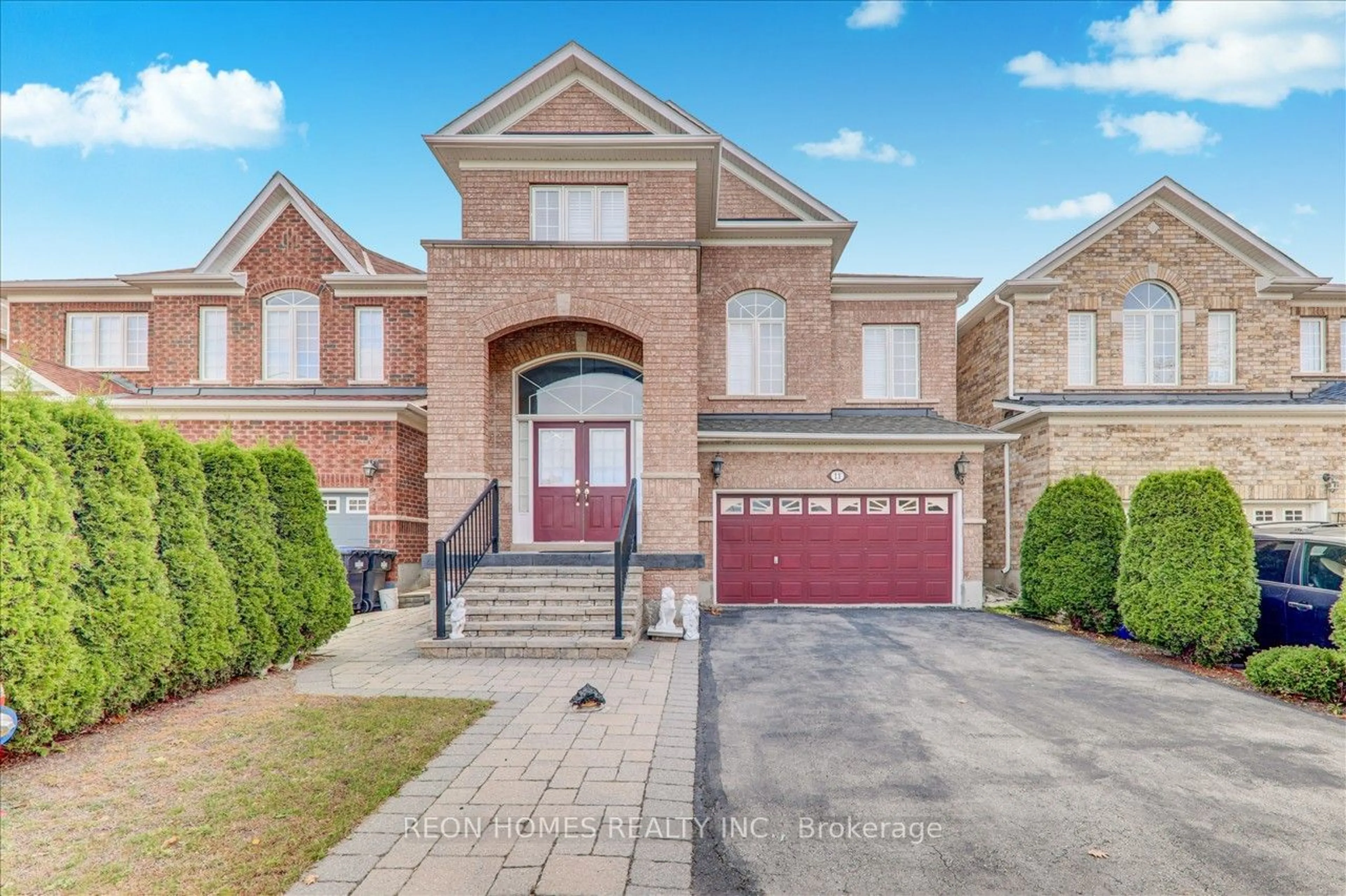 Home with brick exterior material for 11 Pathmaster Rd, Brampton Ontario L6P 2G9