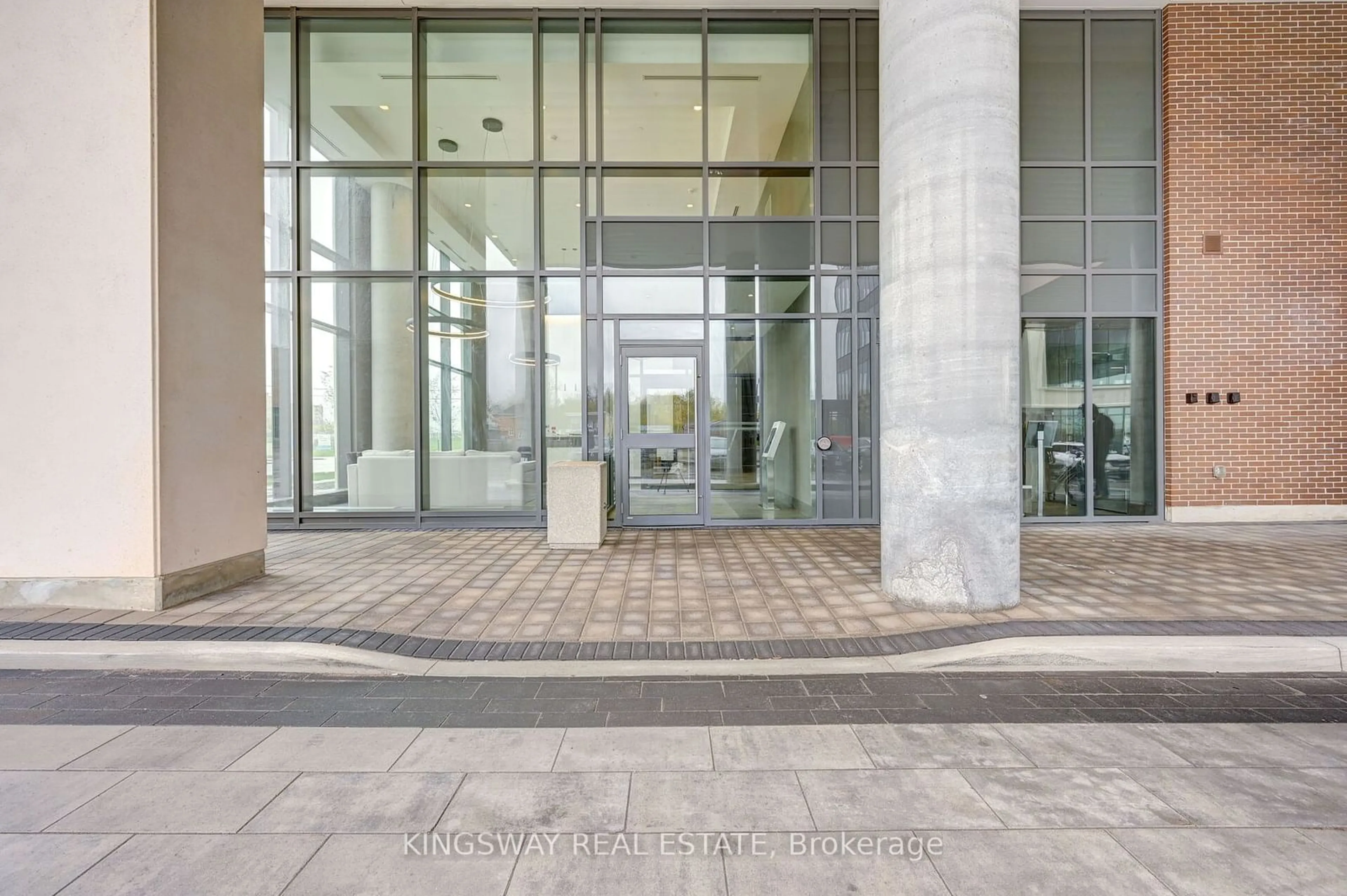 Indoor foyer, cement floor for 15 Lynch St #805, Brampton Ontario L6W 3X4