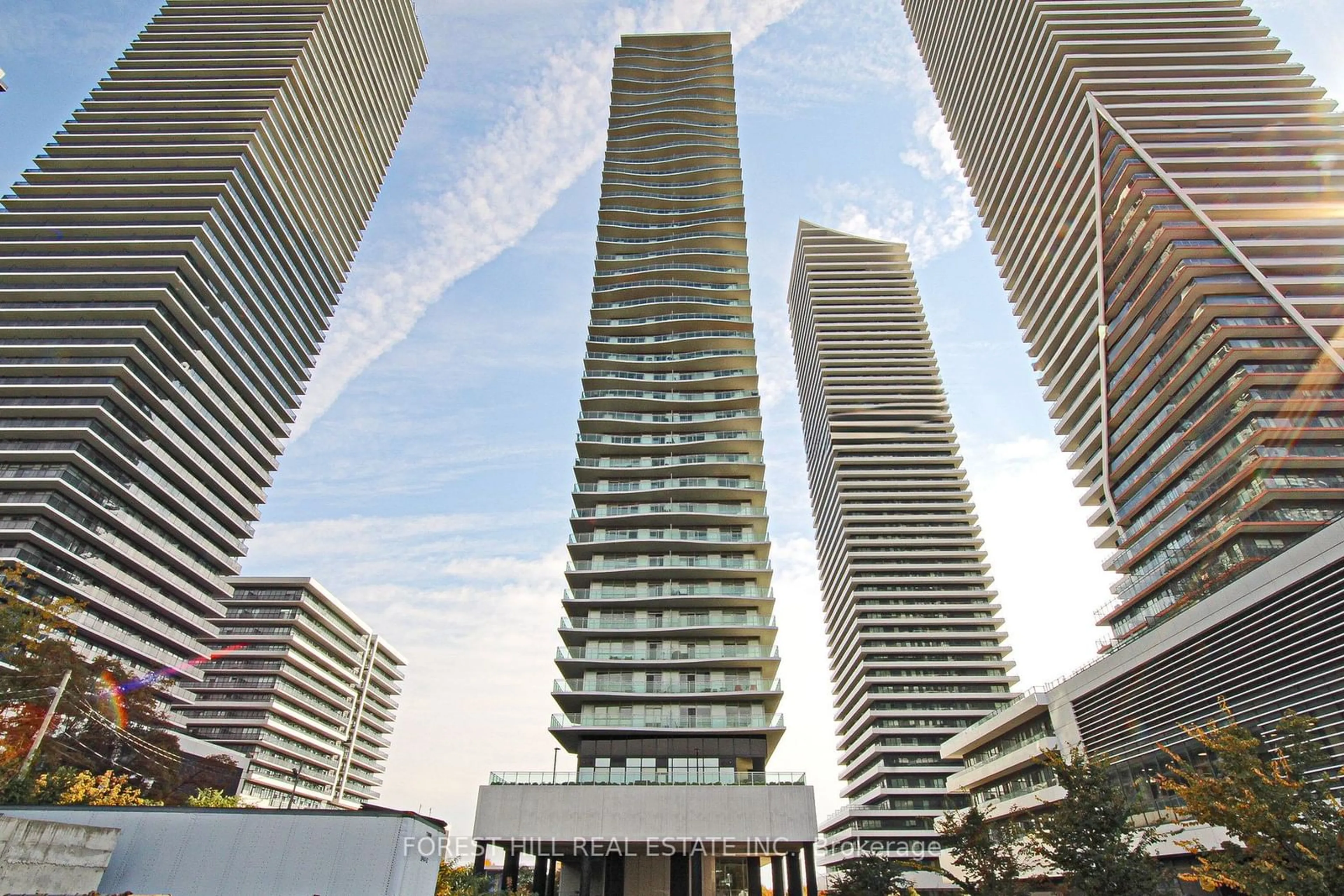 A pic from exterior of the house or condo, the front or back of building for 33 Shore Breeze Dr #1909, Toronto Ontario M8V 0G1