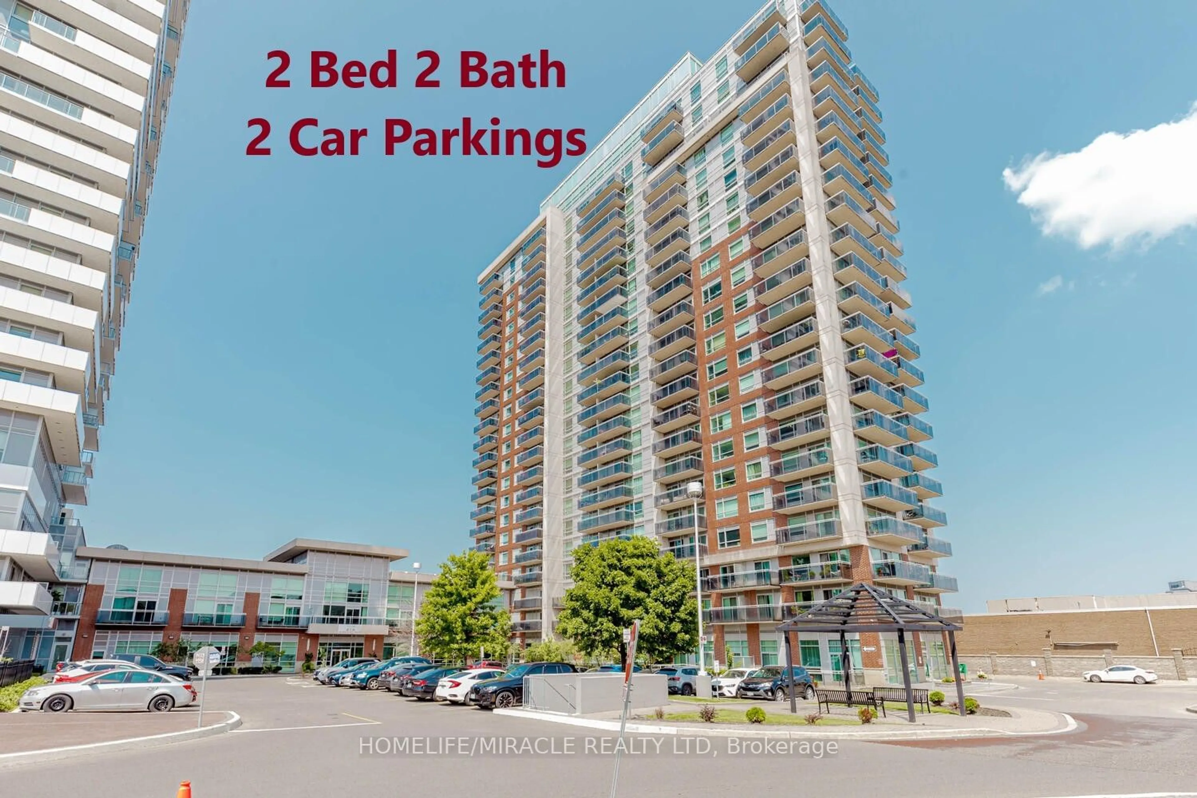 Parking for 215 Queen St #1710, Brampton Ontario L6W 0A9