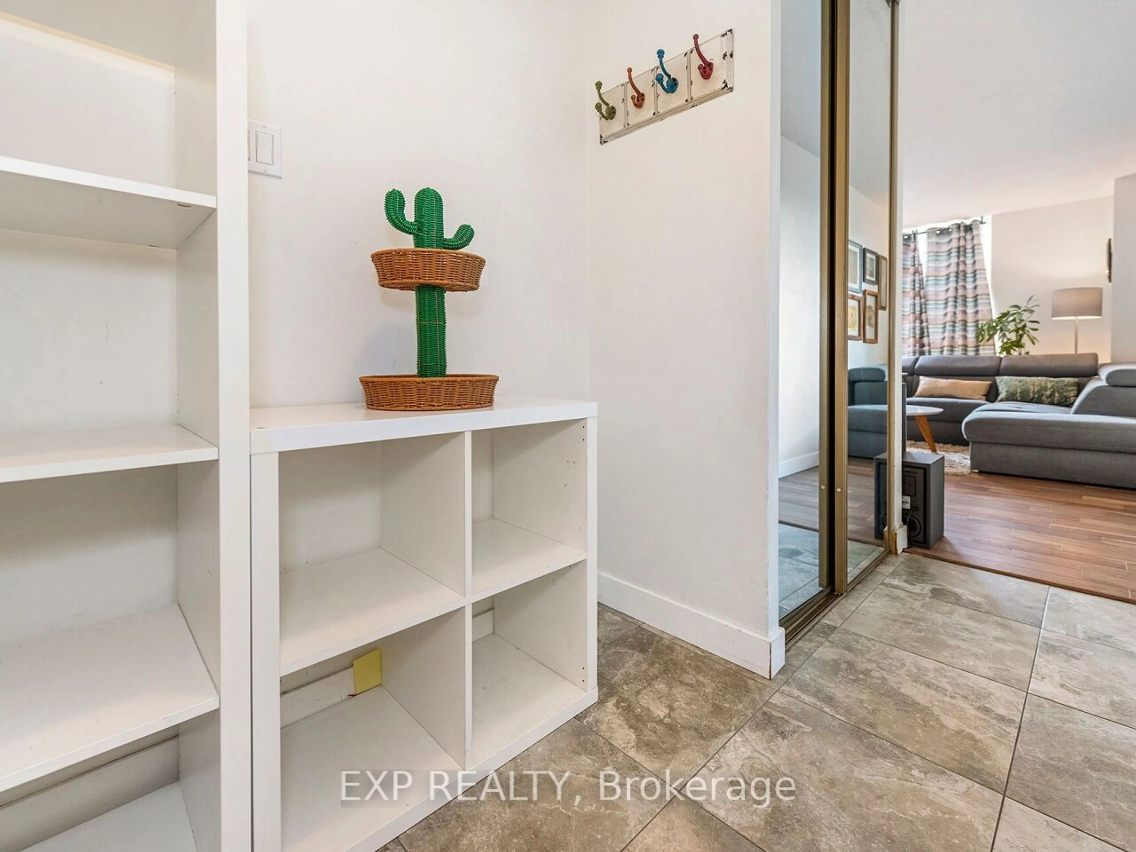 Indoor entryway, cement floor for 60 Southport St #314, Toronto Ontario M6S 3N4