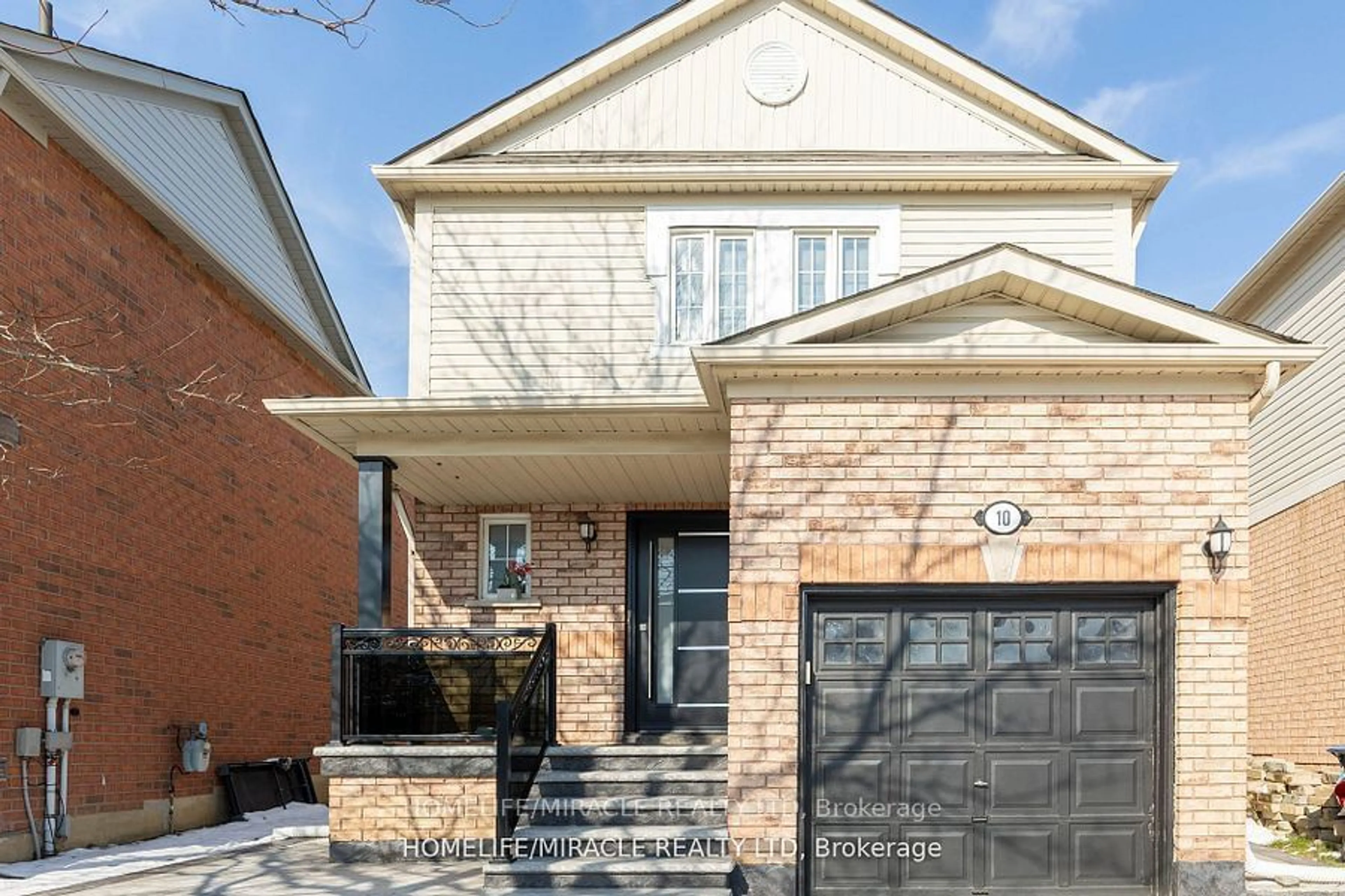 Home with brick exterior material for 10 Weatherell Dr, Brampton Ontario L7A 1Y7