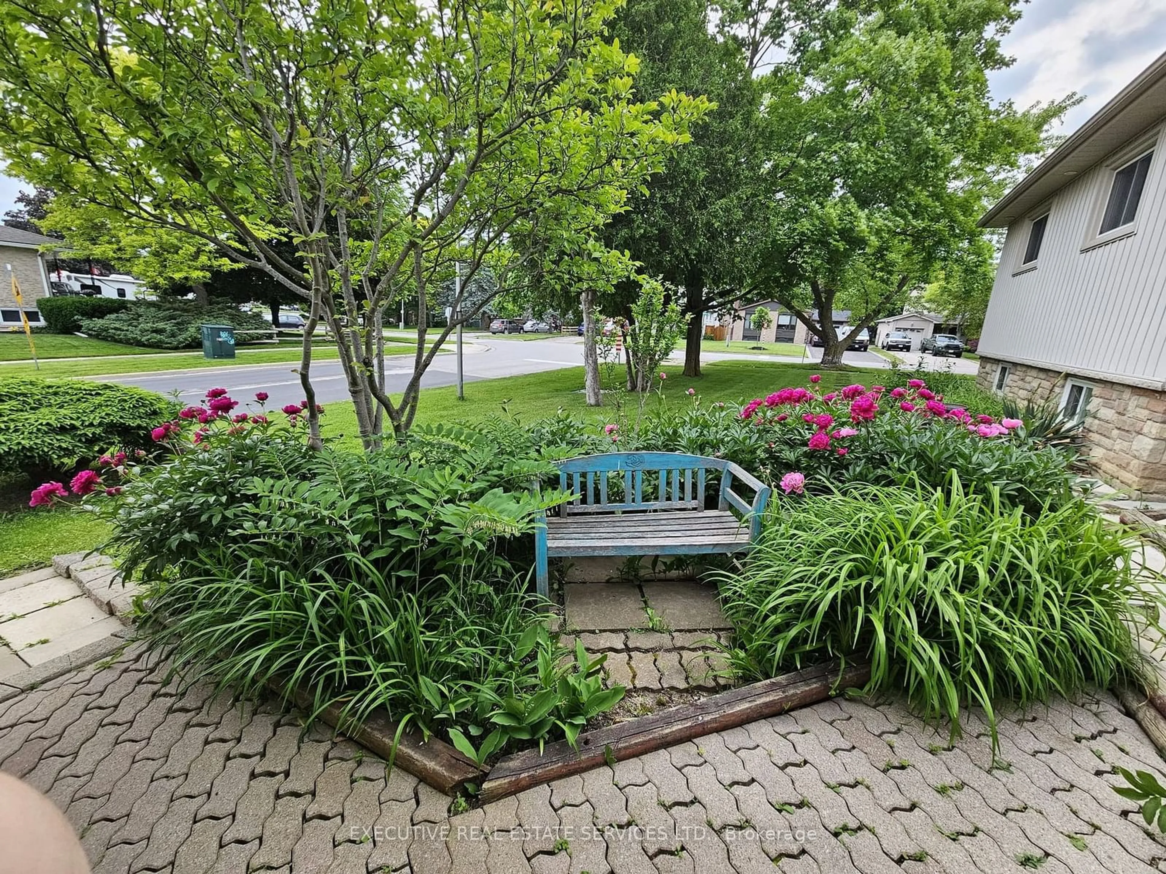 Patio, the fenced backyard for 141 Humber Lea Rd, Caledon Ontario L7E 3T7