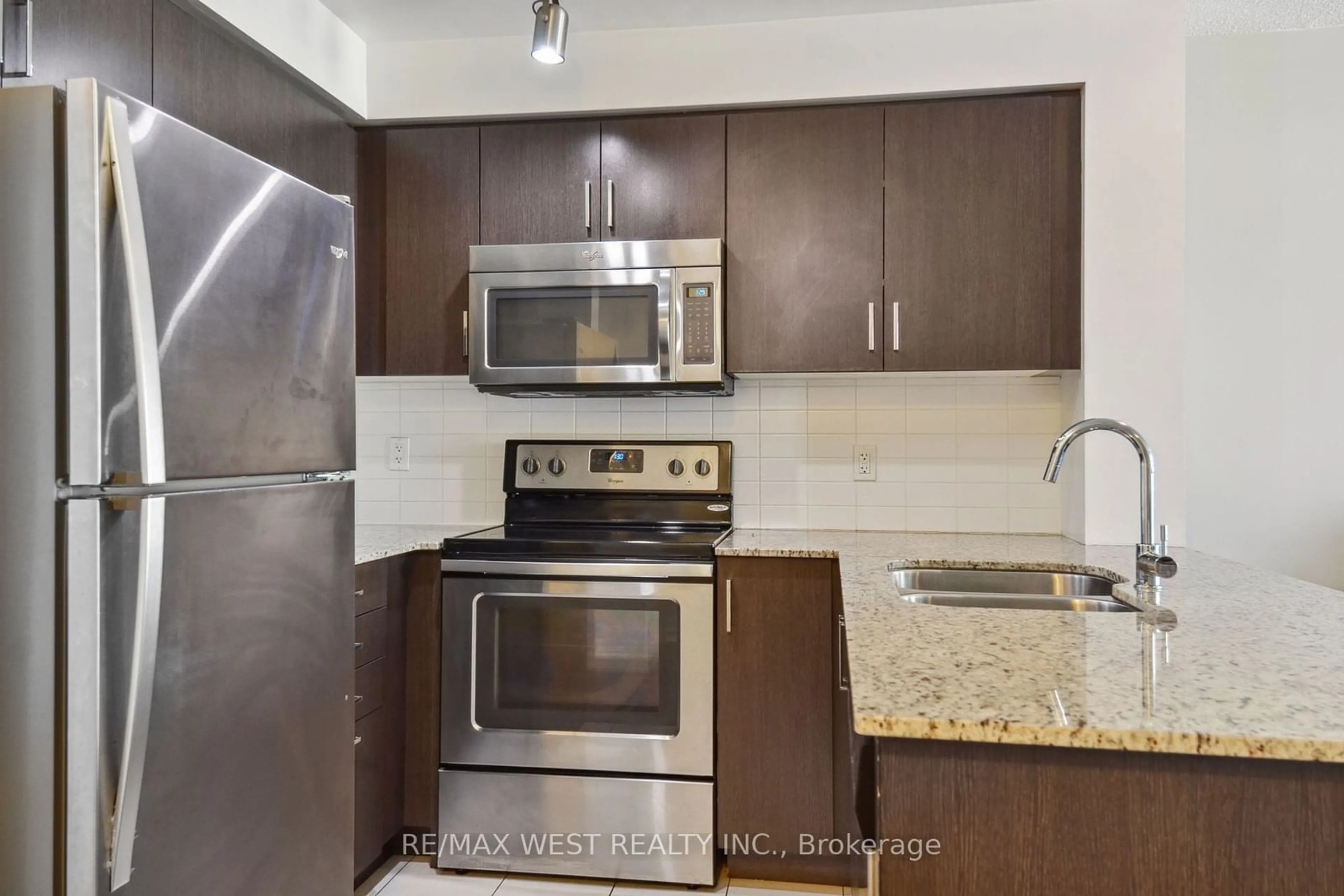 Standard kitchen for 80 Esther Lorrie Dr #321, Toronto Ontario M9W 0C6