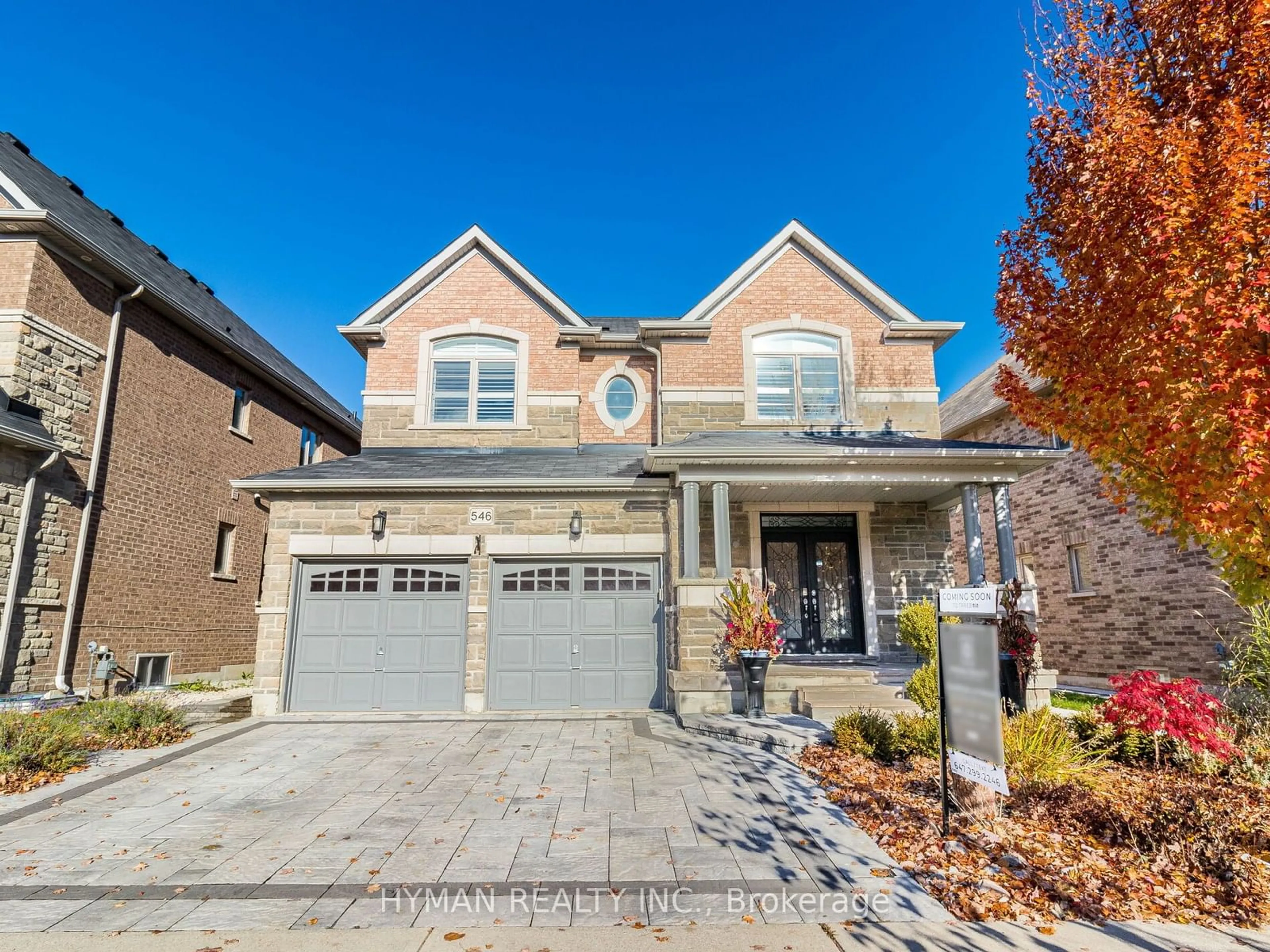 Home with brick exterior material for 546 Dougall Ave, Caledon Ontario L7C 3Z3