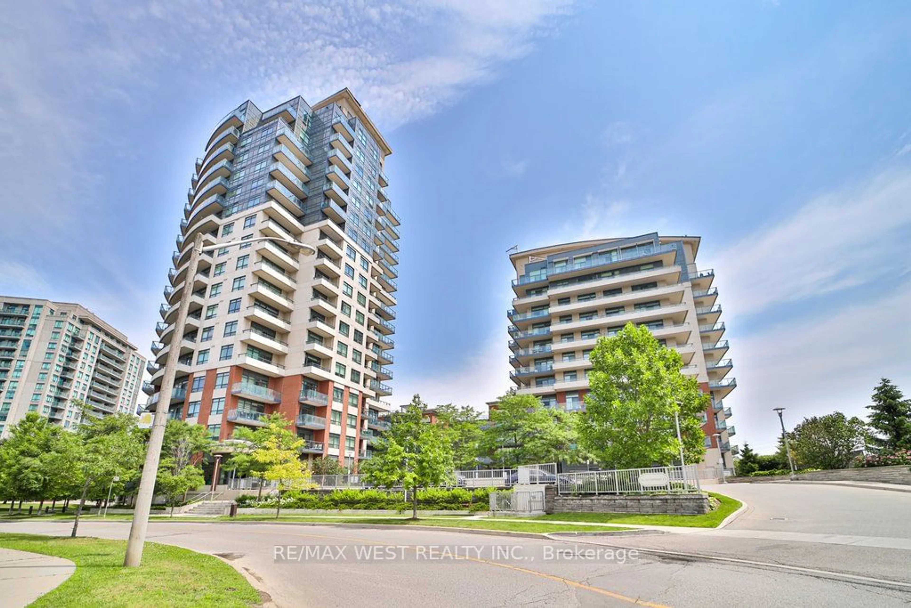 A pic from exterior of the house or condo, the street view for 25 Fontenay Crt #808, Toronto Ontario N9A 0C4