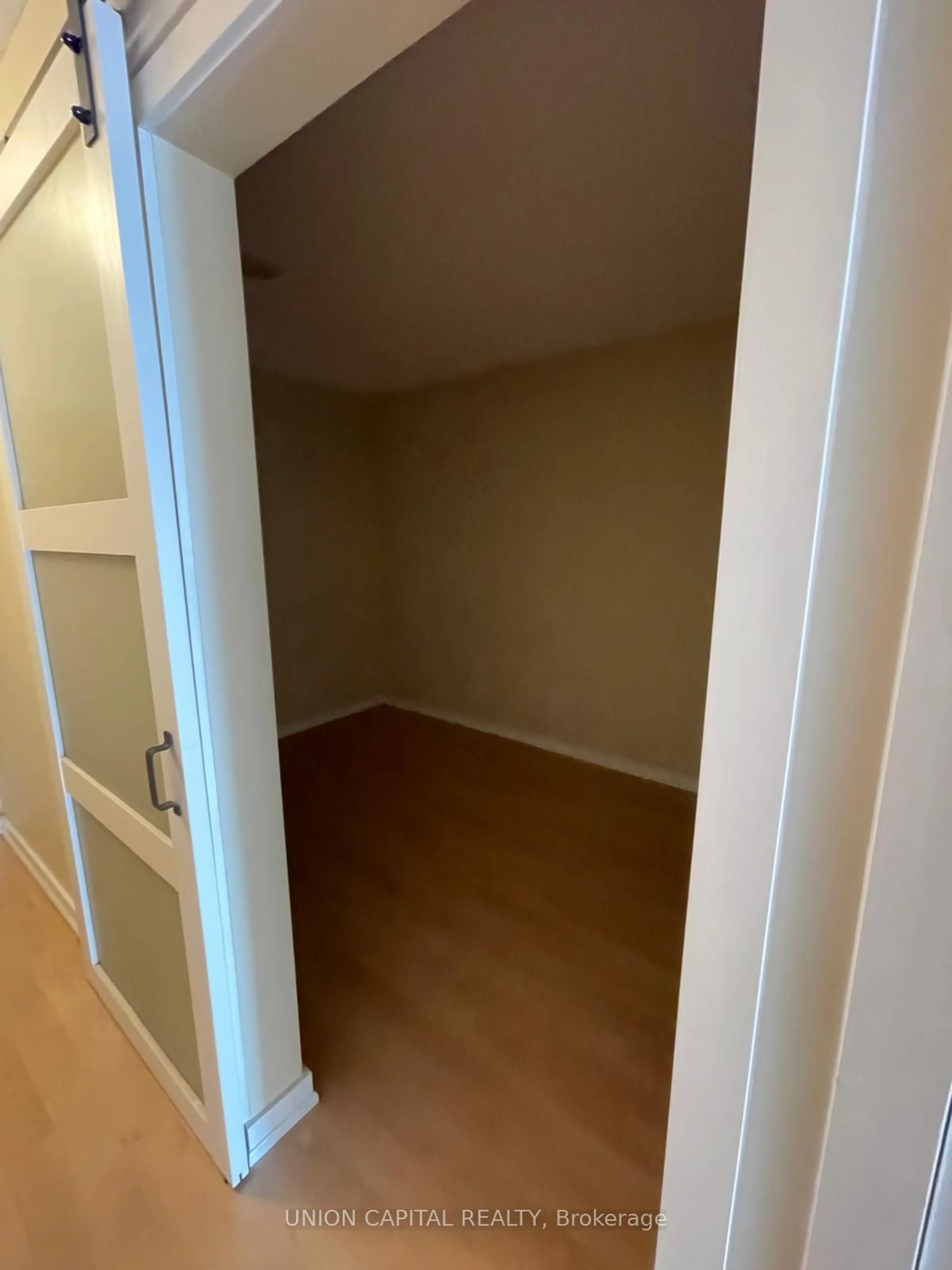 A pic of a room, not visible floor for 38 Joe Shuster Way #1801, Toronto Ontario M6K 0A5