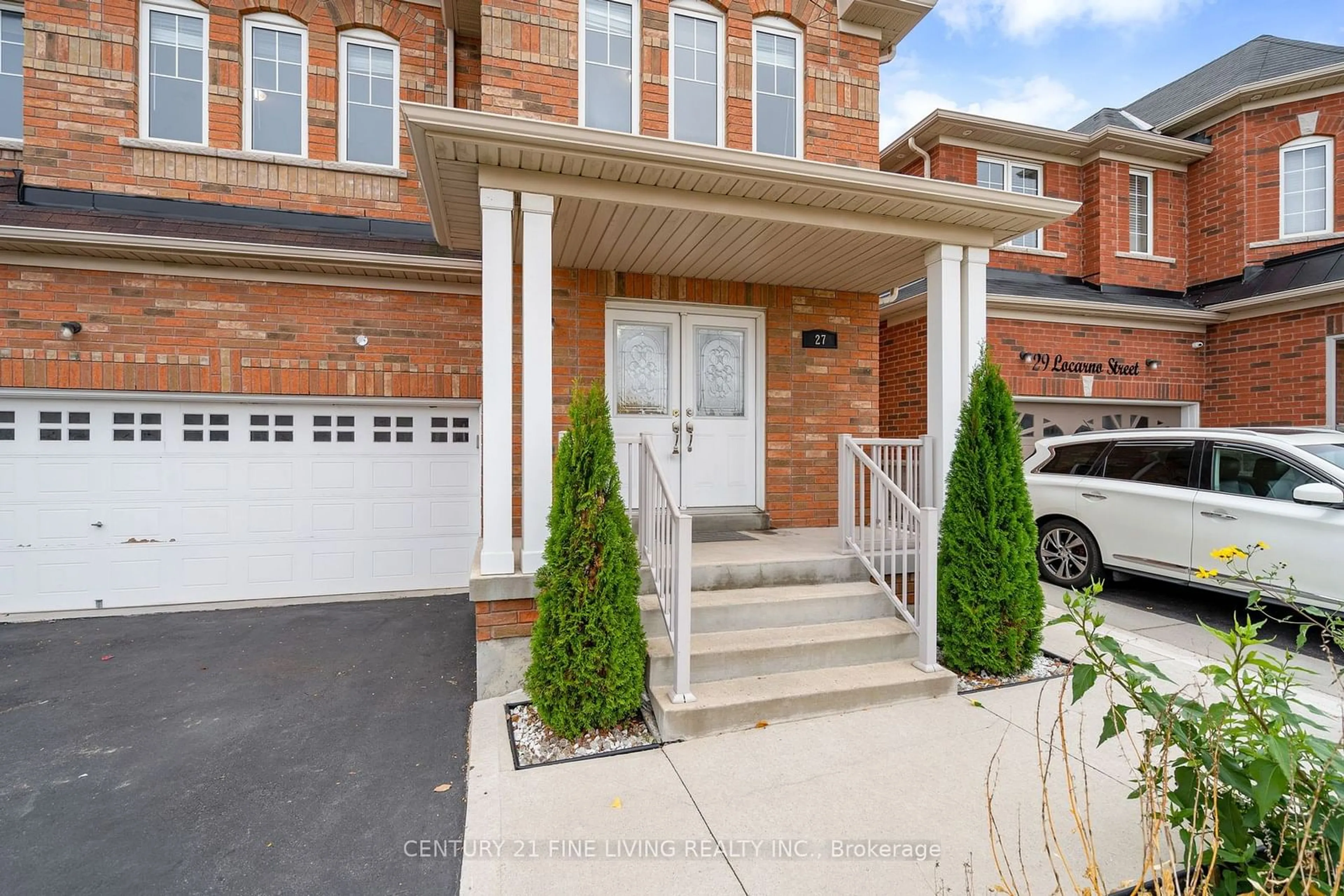 Home with brick exterior material for 27 Locarno St, Brampton Ontario L6R 3T8