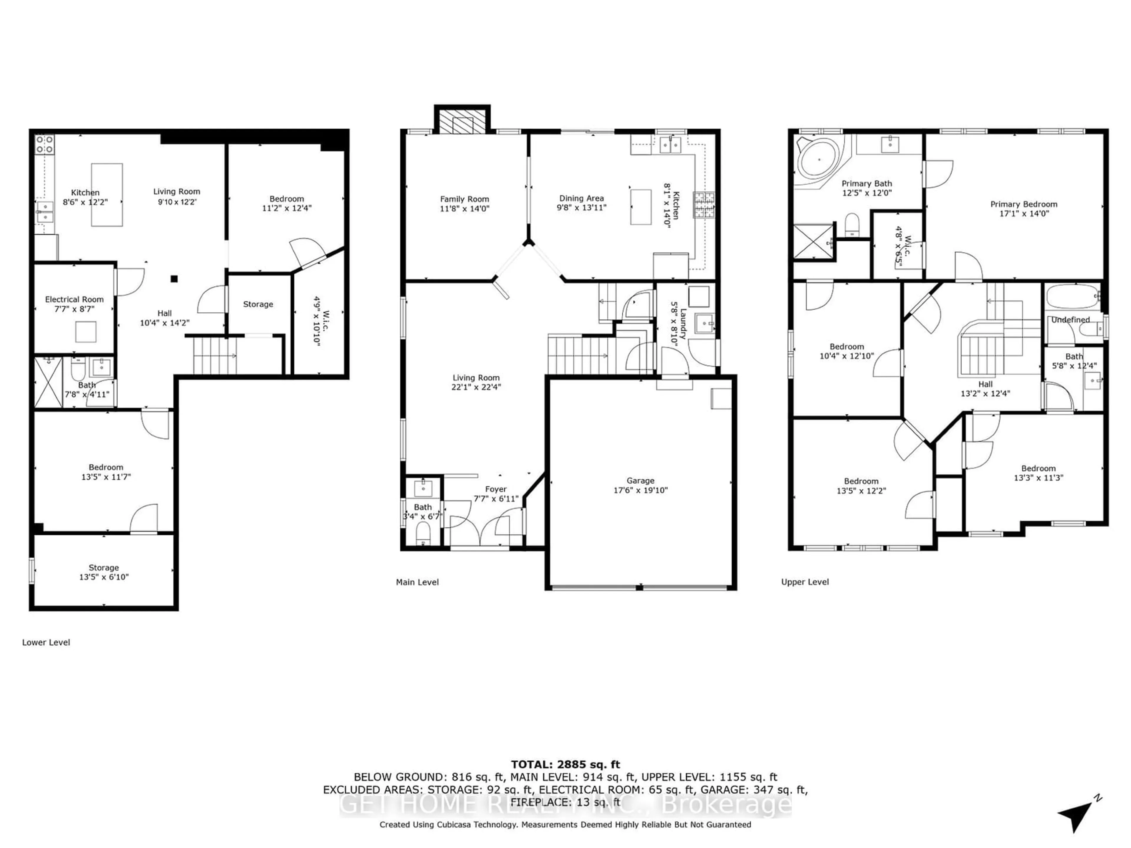 Floor plan for 30 Strathdale Rd, Brampton Ontario L6P 2Y1