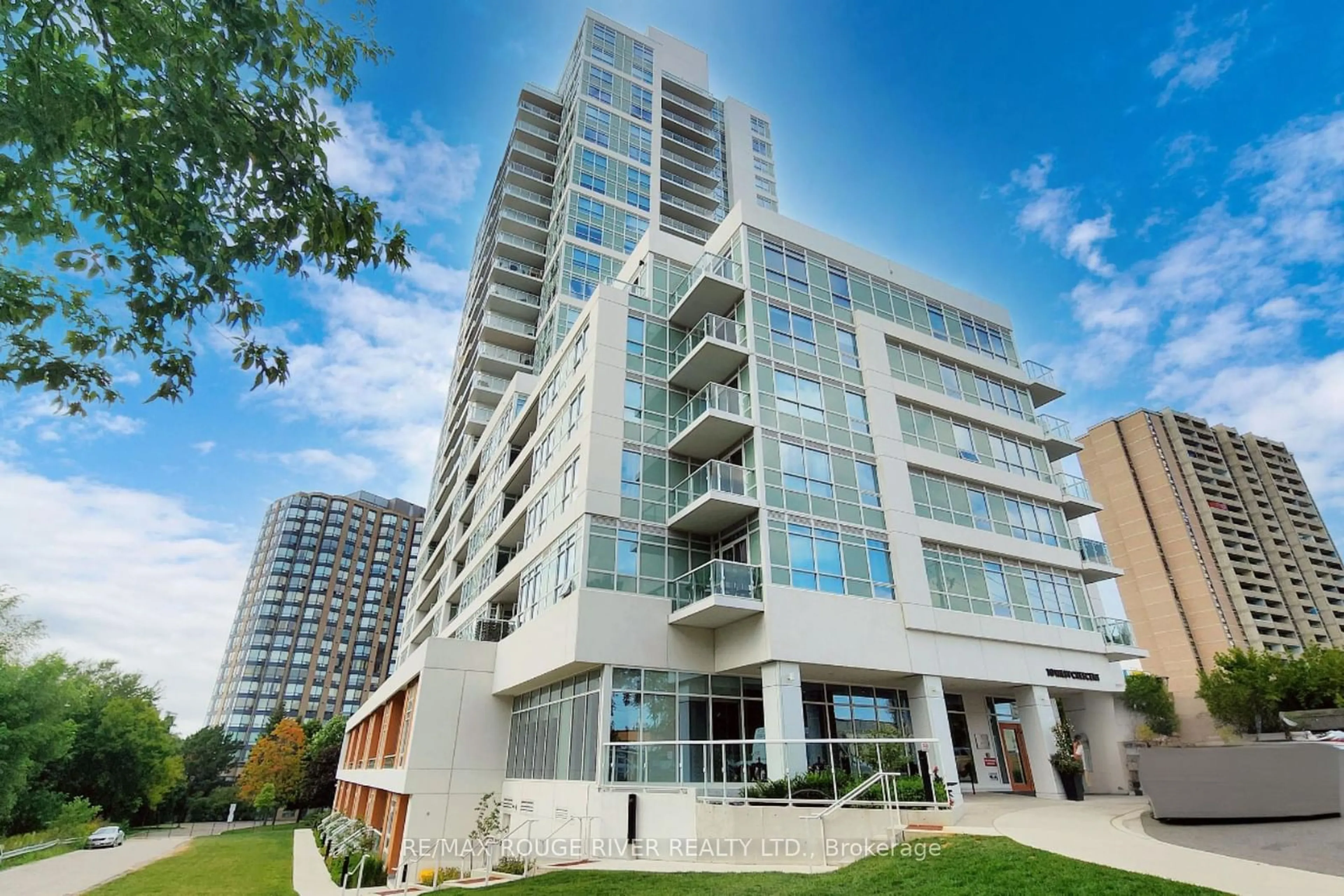 A pic from exterior of the house or condo, the front or back of building for 10 Wilby Cres #1002, Toronto Ontario M9N 0B6