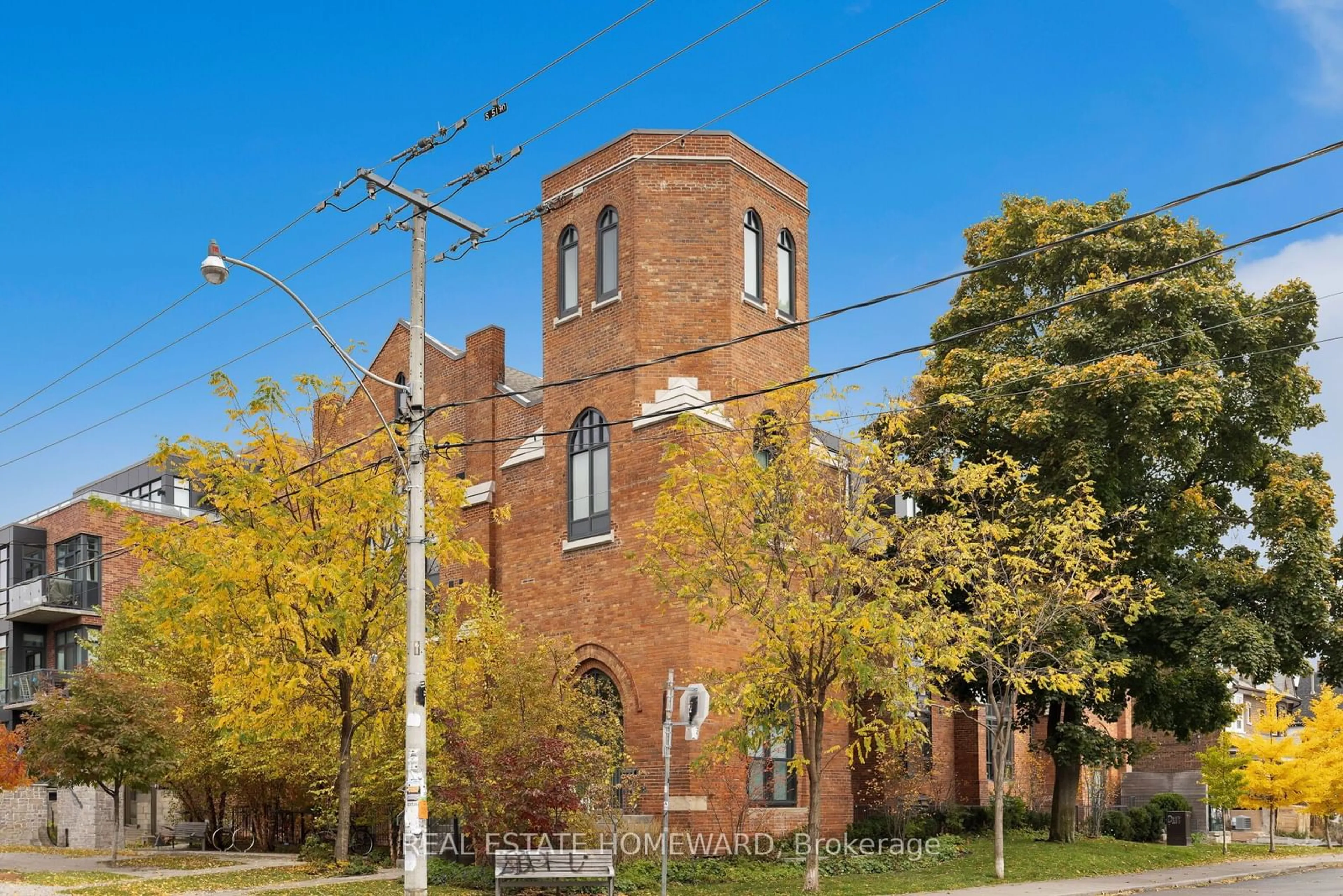 A pic from exterior of the house or condo, the front or back of building for 243 Perth Ave #211, Toronto Ontario M6P 3X9