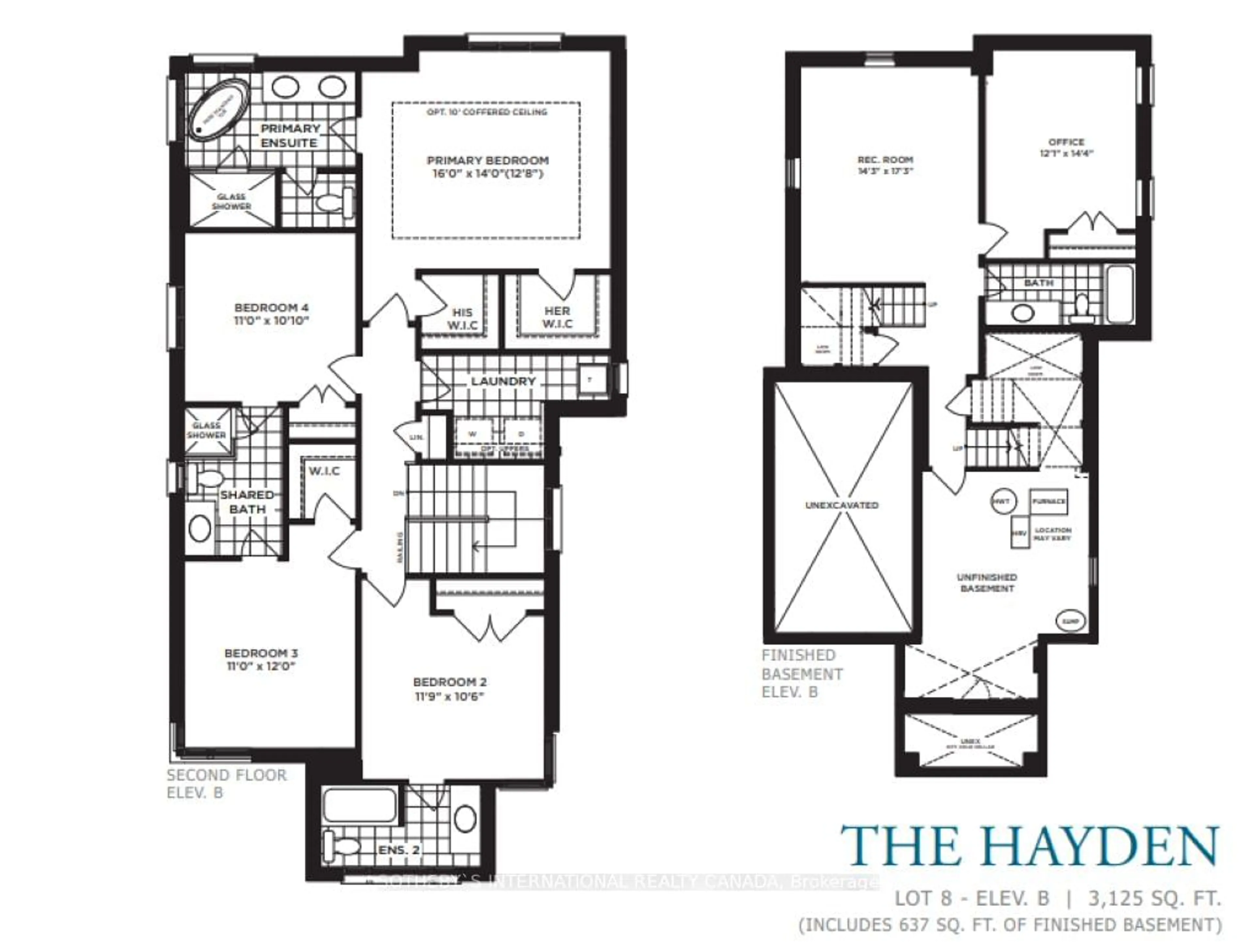 Floor plan for 510 Markay Common, Burlington Ontario L7S 0A6