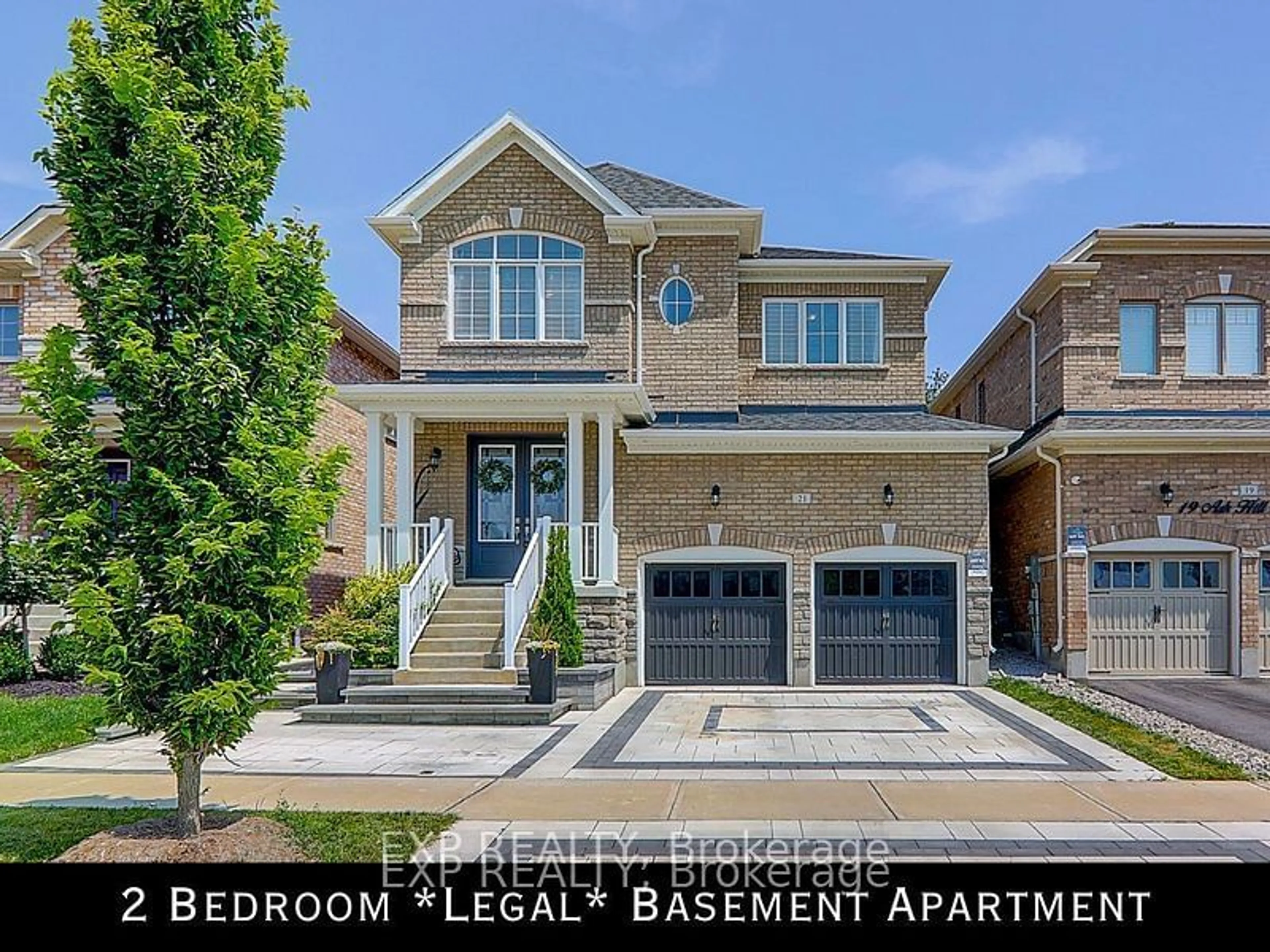 Frontside or backside of a home, the street view for 21 Ash Hill Ave, Caledon Ontario L7C 4E8