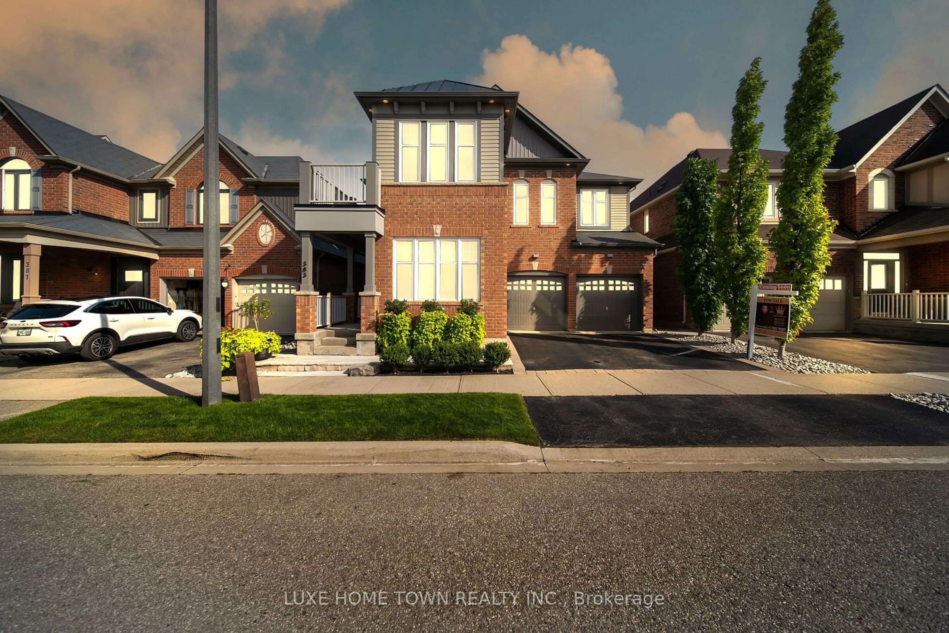 Home with brick exterior material for 383 Wettlaufer Terr, Milton Ontario L9T 7N4