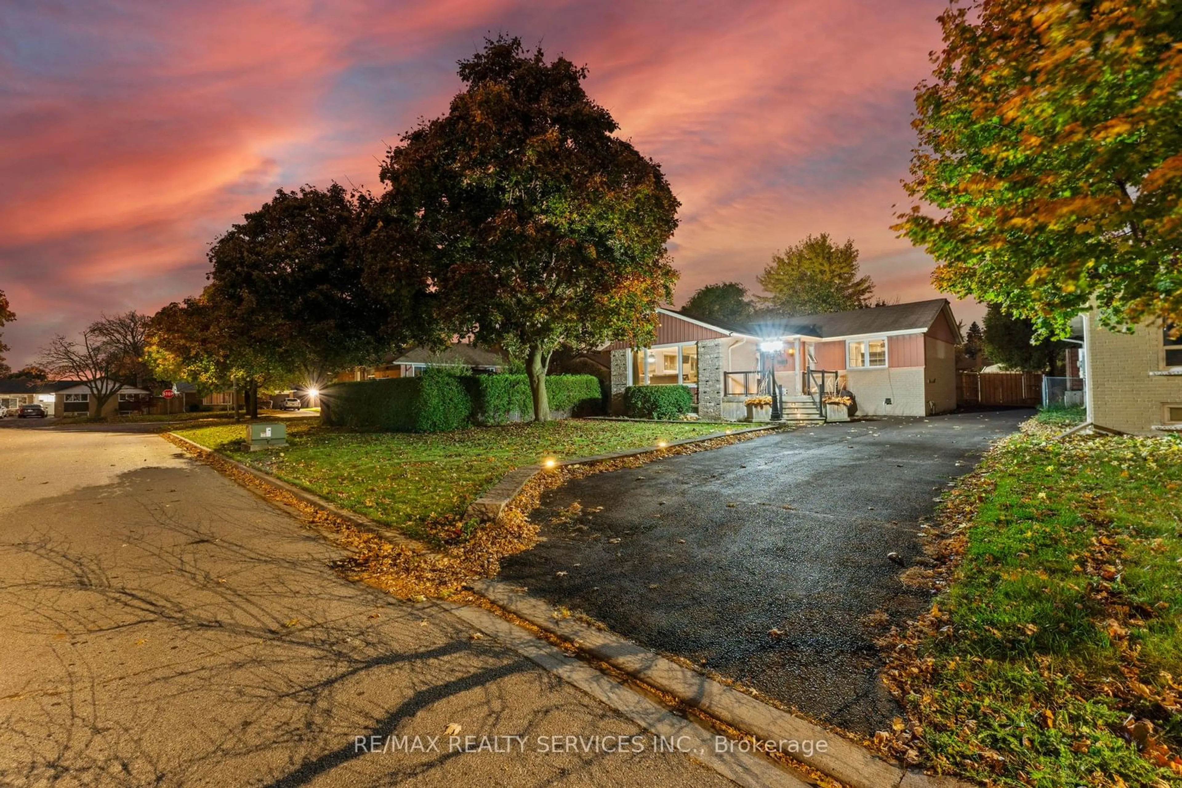 A pic from exterior of the house or condo, the fenced backyard for 3 Coniston Ave, Brampton Ontario L6X 2H3