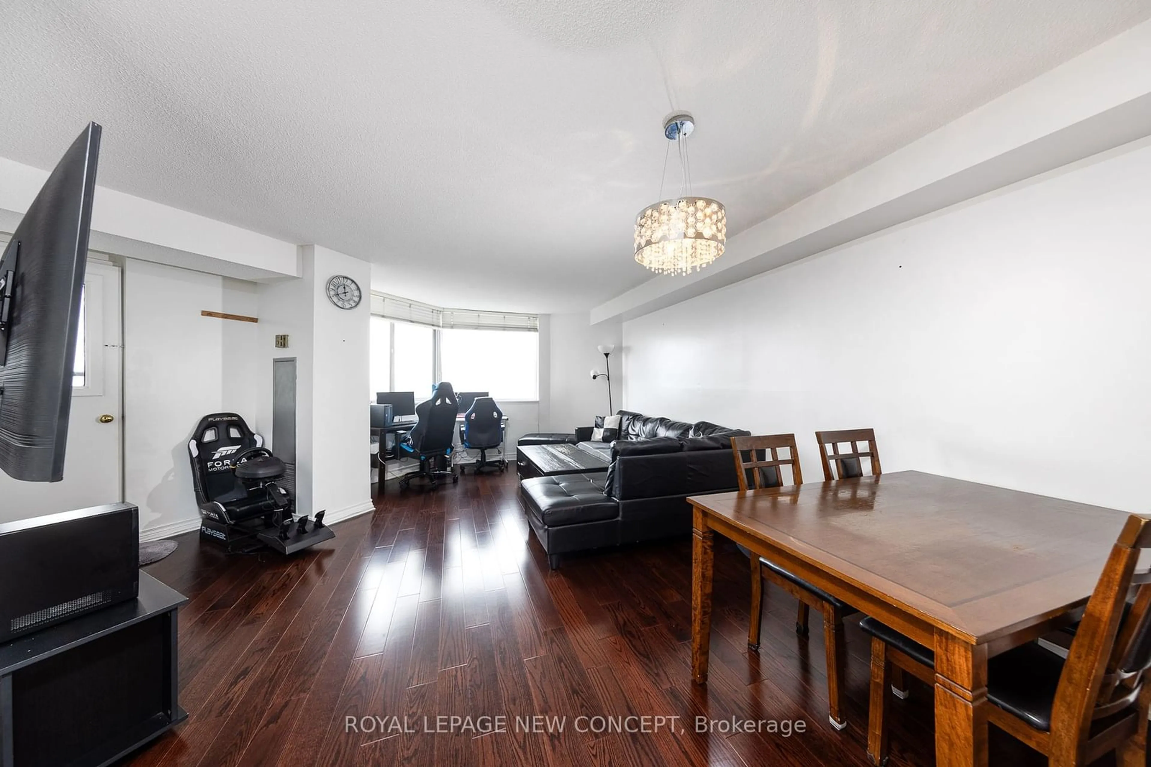 Living room, wood floors for 234 ALBION Rd #1901, Toronto Ontario M9W 6A5