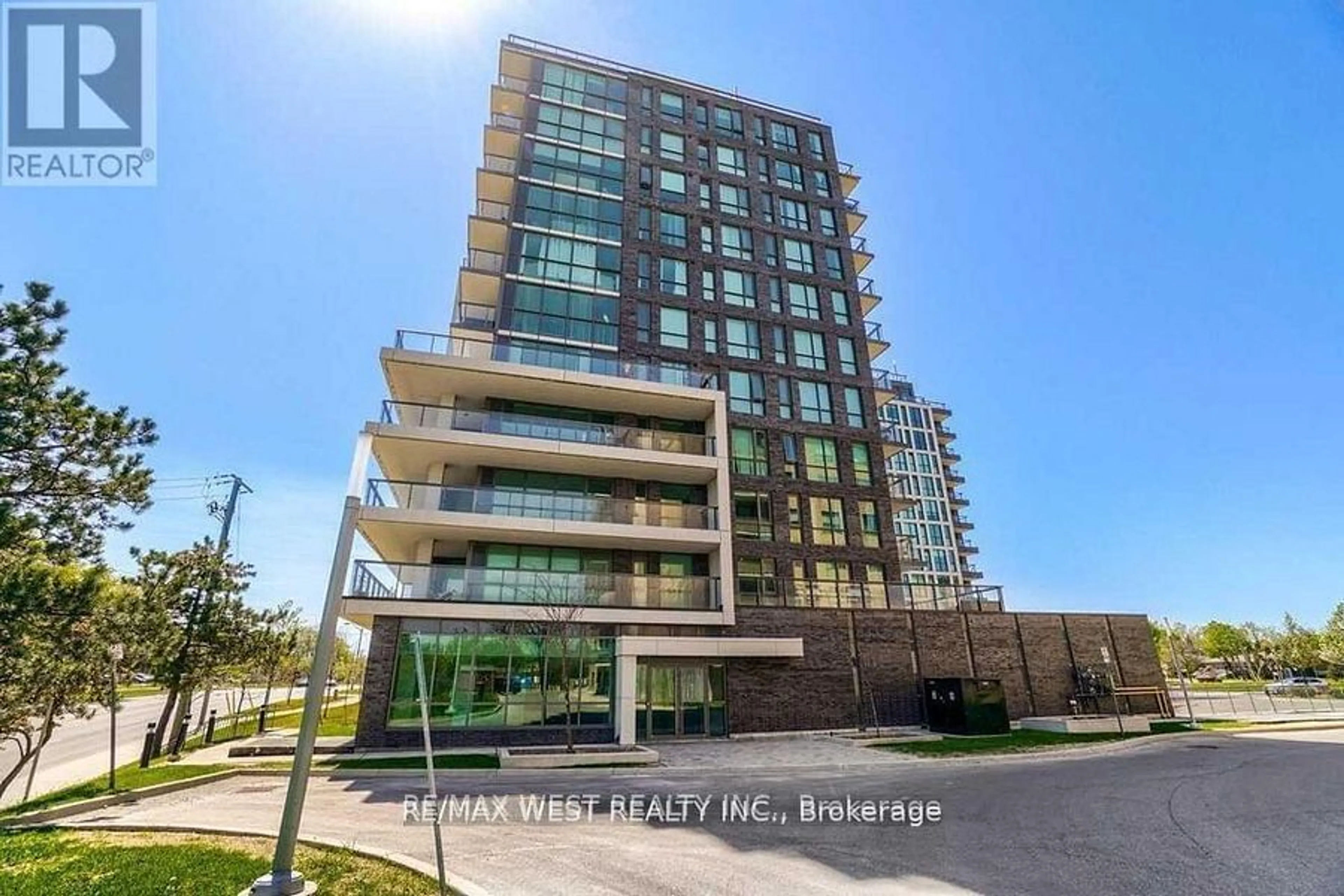 A pic from exterior of the house or condo, the front or back of building for 80 esther lorrie Dr #1123, Toronto Ontario M9W 0C6