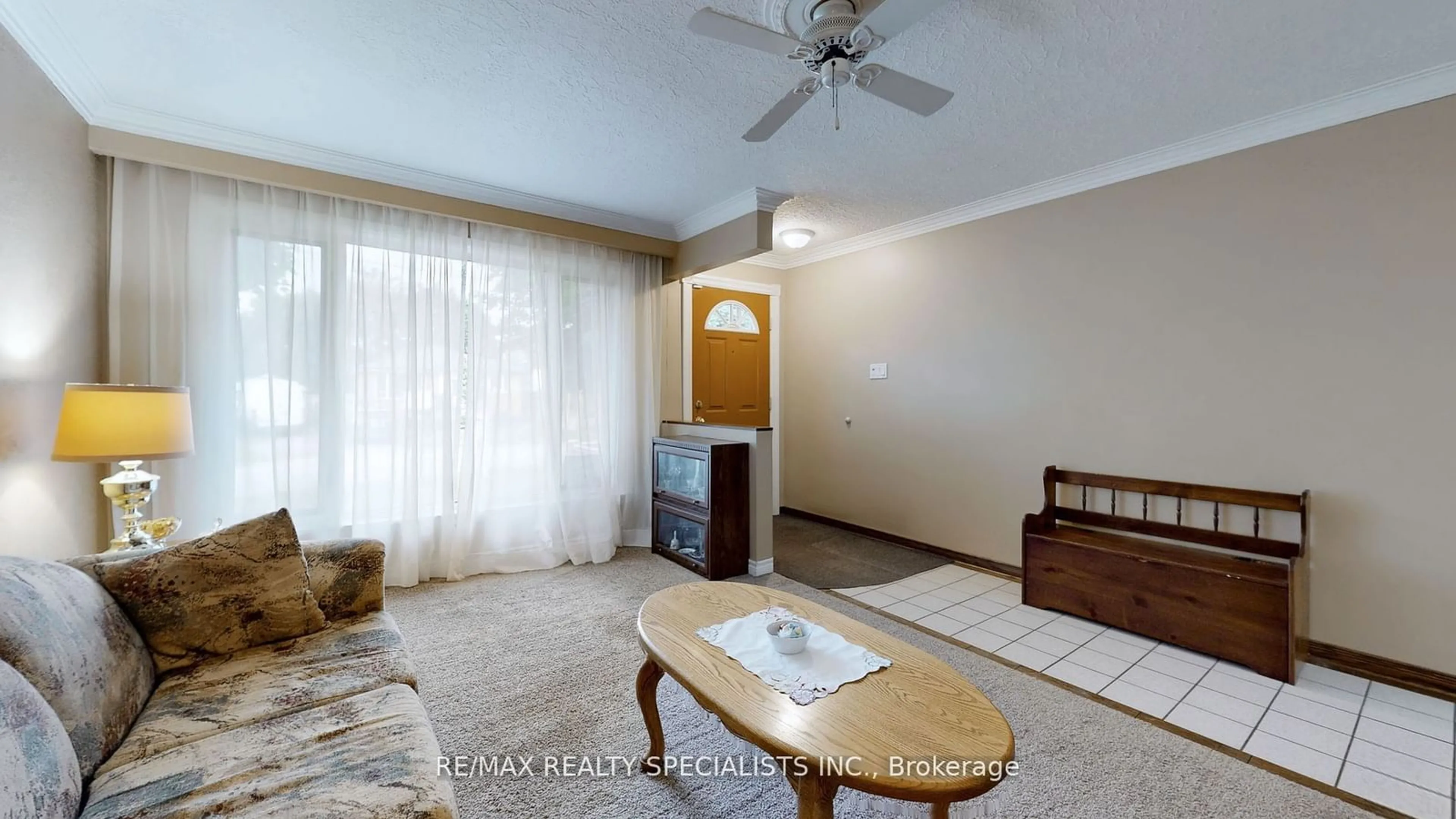 Living room, wood floors for 31 Brisco St, Brampton Ontario L6V 1X1