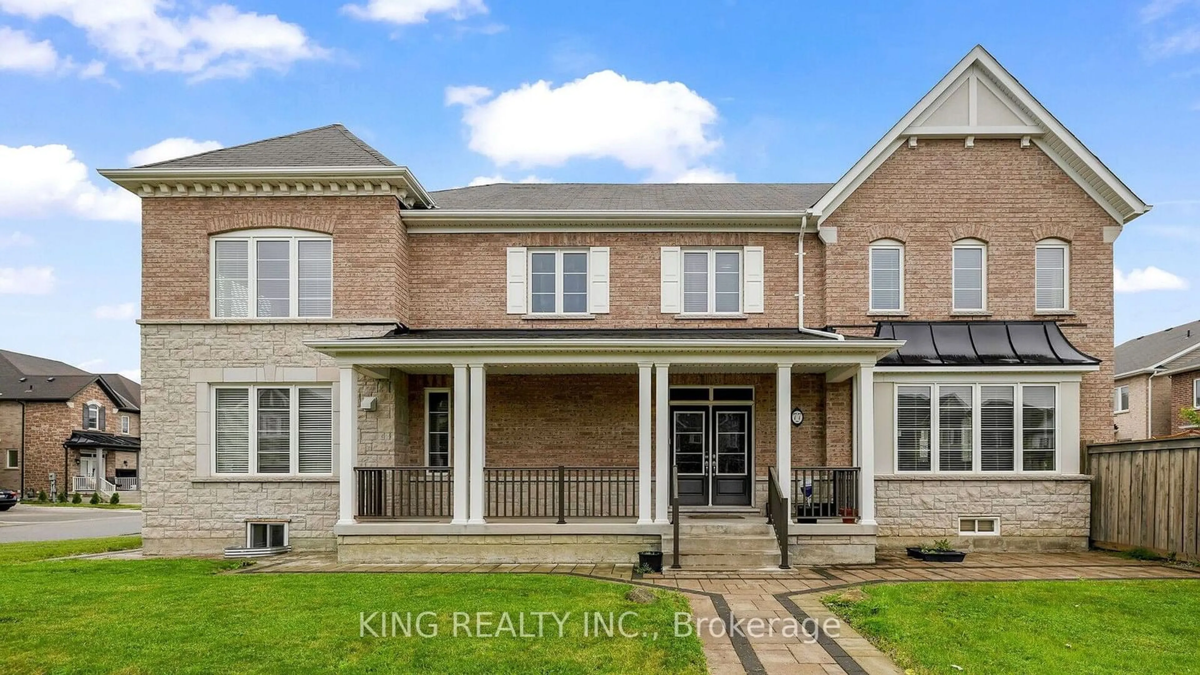 Home with brick exterior material for 77 Antibes Dr, Brampton Ontario L6X 5J1