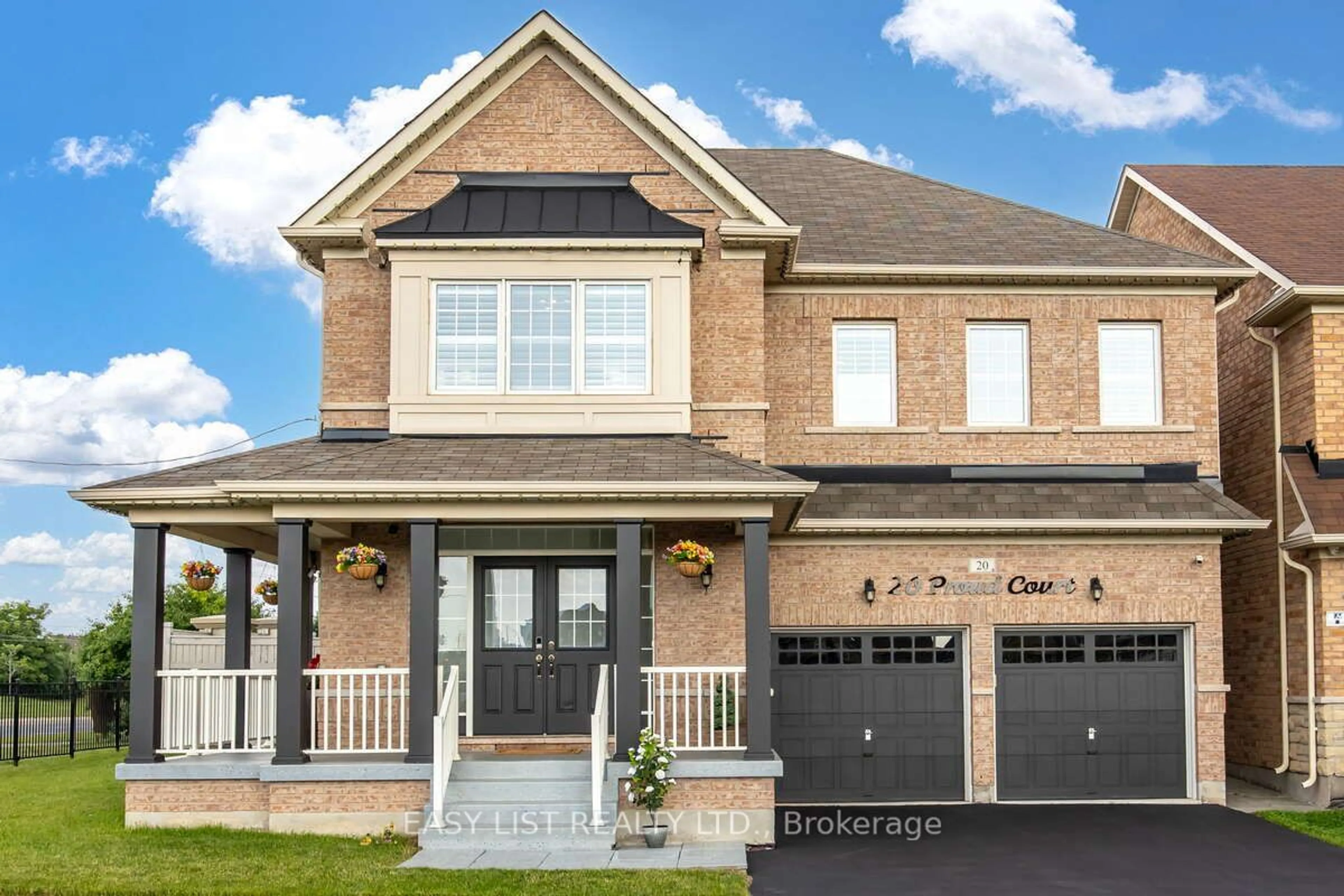 Home with brick exterior material for 20 Proud Crt, Brampton Ontario L6Y 5Z1